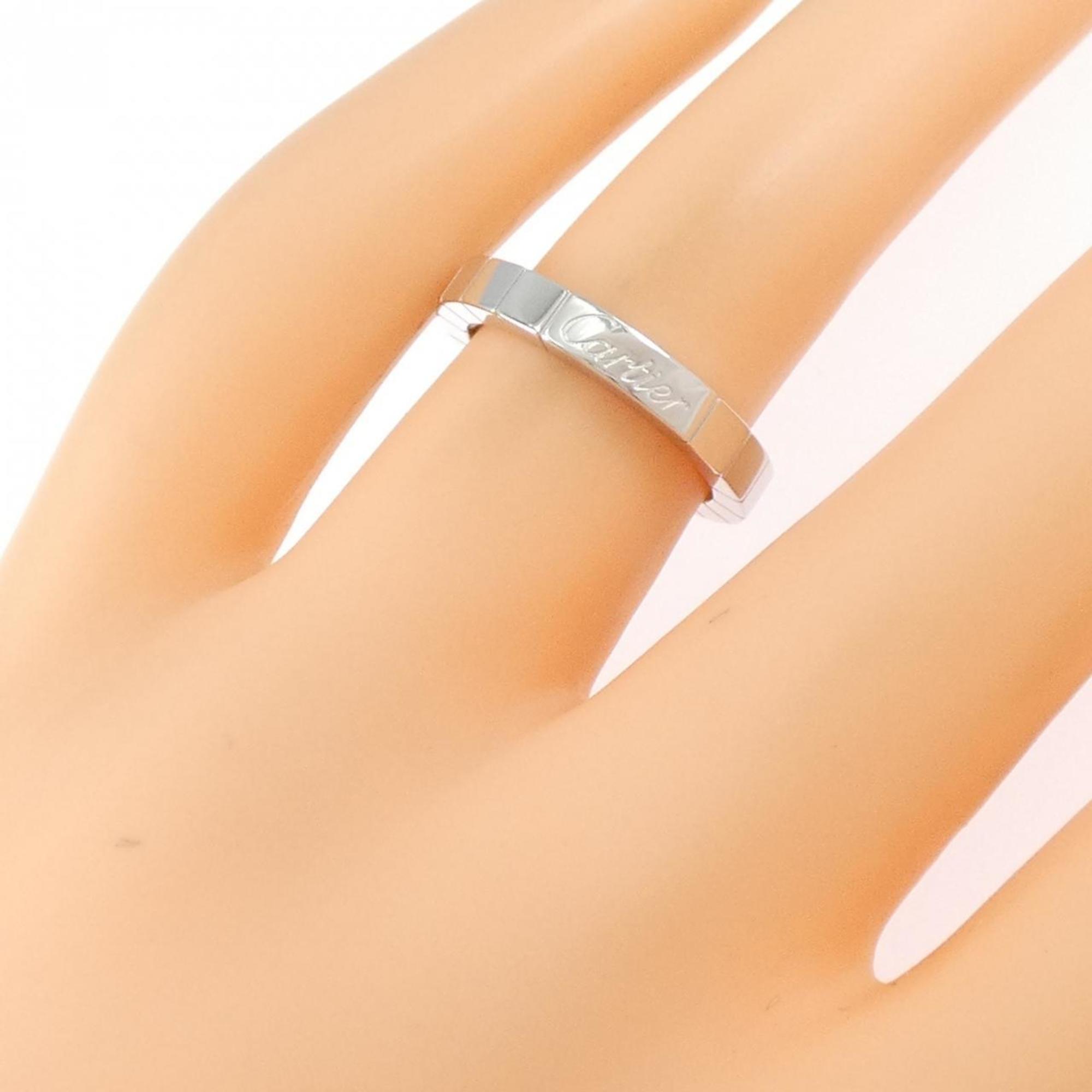 Cartier White Gold White Gold (18K) Band Ring (Pre-Owned)