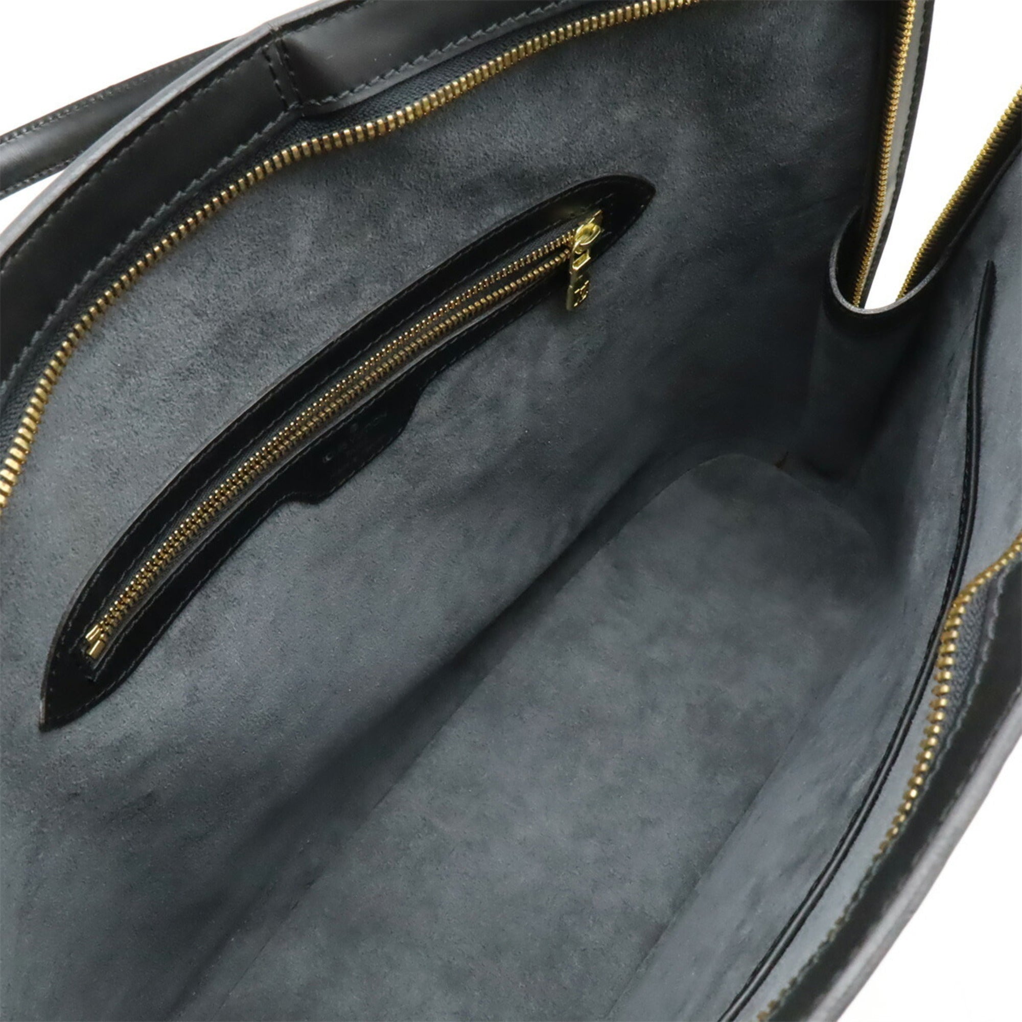 Louis Vuitton Noir Epi Leather Shoulder Bag Tote Bag (Pre-Owned)