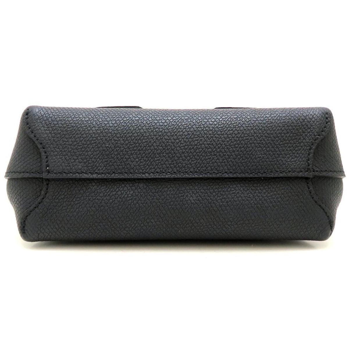Longchamp Black Leather Shoulder Bag (Pre-Owned)