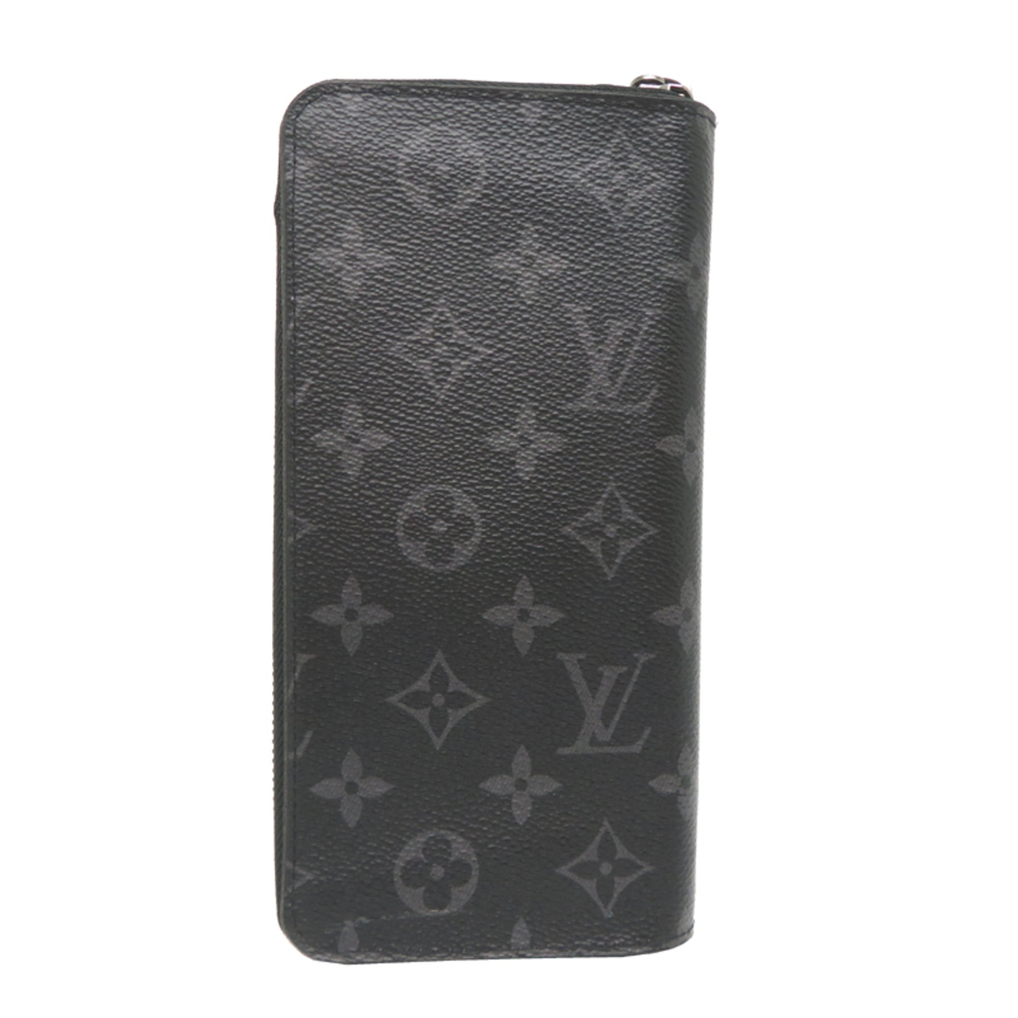 Louis Vuitton Black Monogram Eclipse Long Wallet (Bi-Fold) (Pre-Owned)