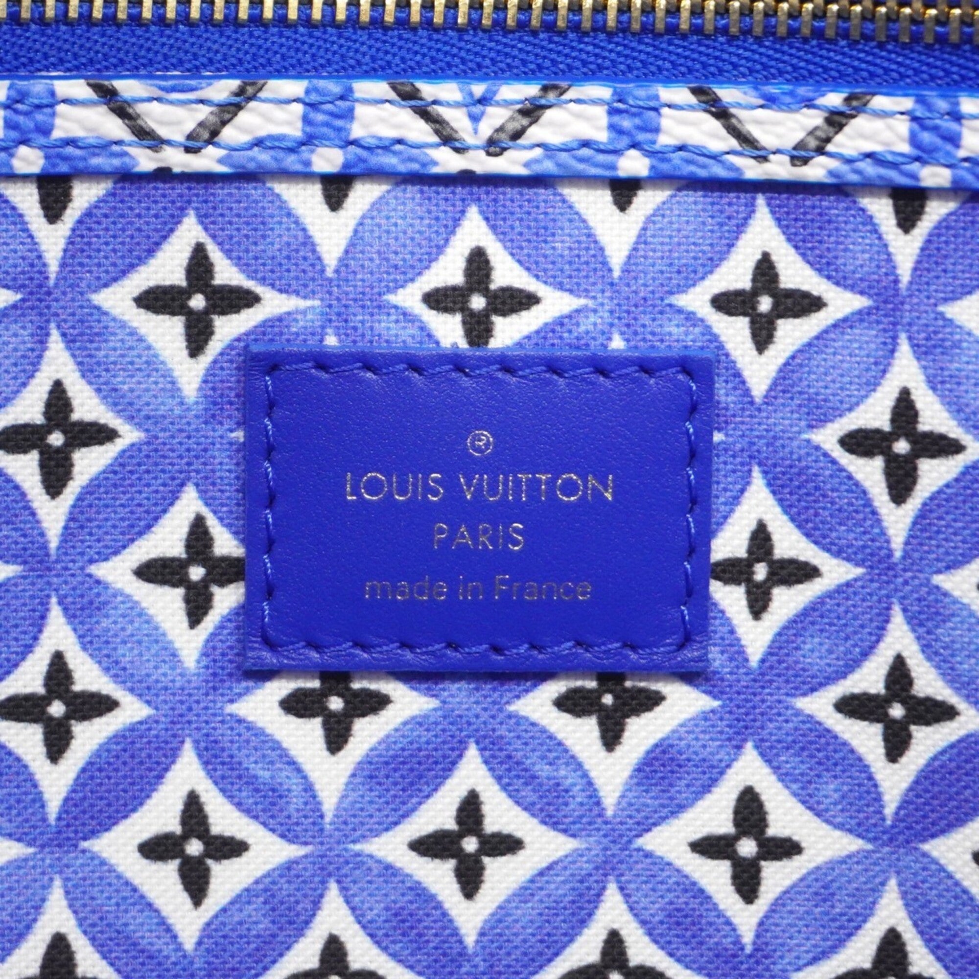 Louis Vuitton Blue Tote Bag (Pre-Owned)