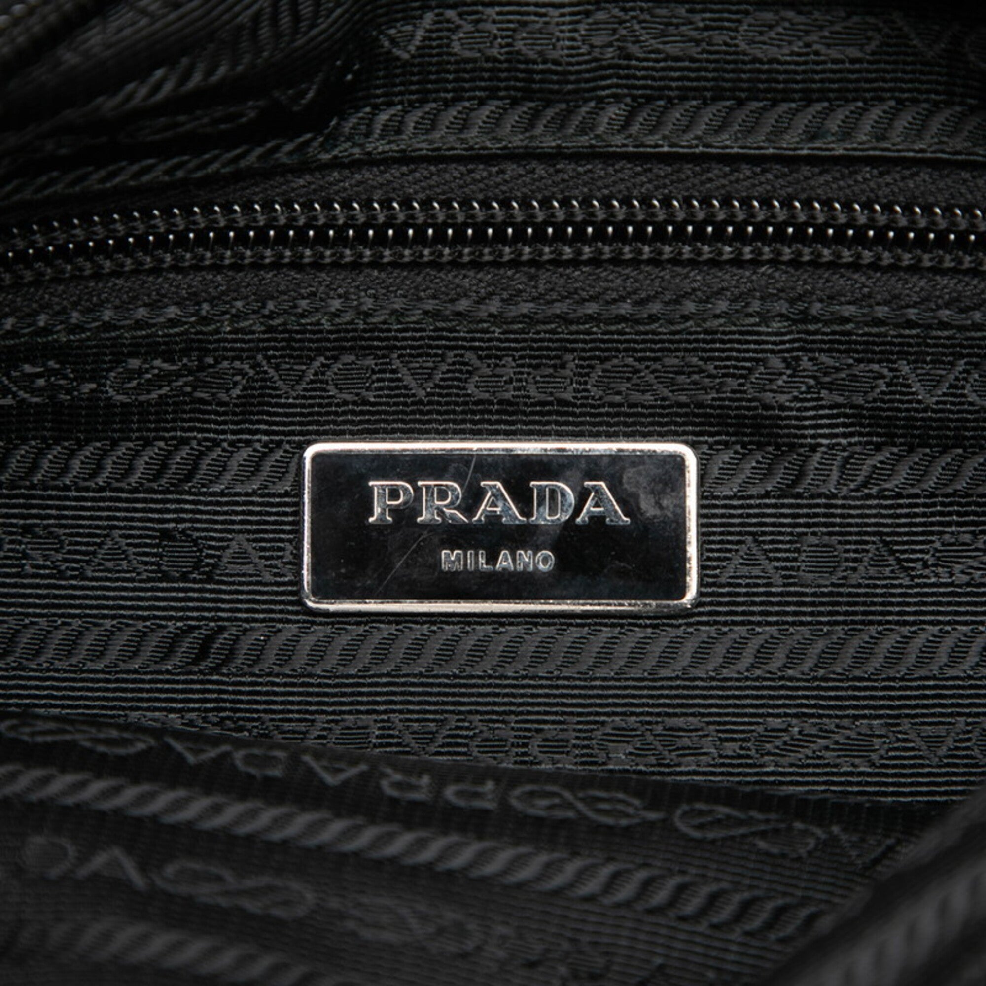 Prada Black Nylon Shoulder Bag (Pre-Owned)