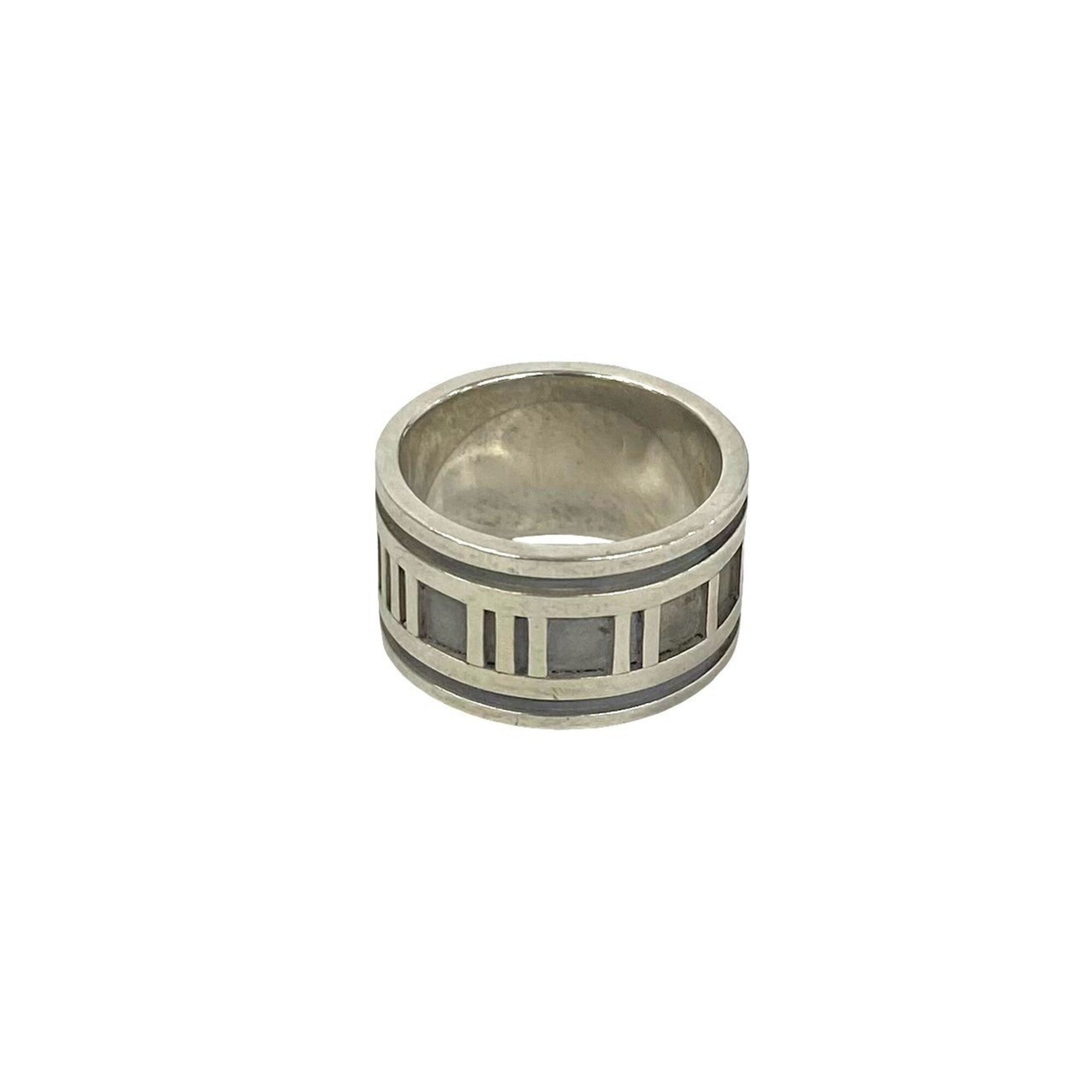 Tiffany Silver Silver 925 Band Ring (Pre-Owned)