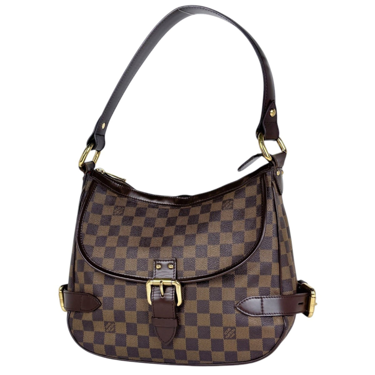 Louis Vuitton Damier Brown Damier Canvas Shoulder Bag (Pre-Owned)
