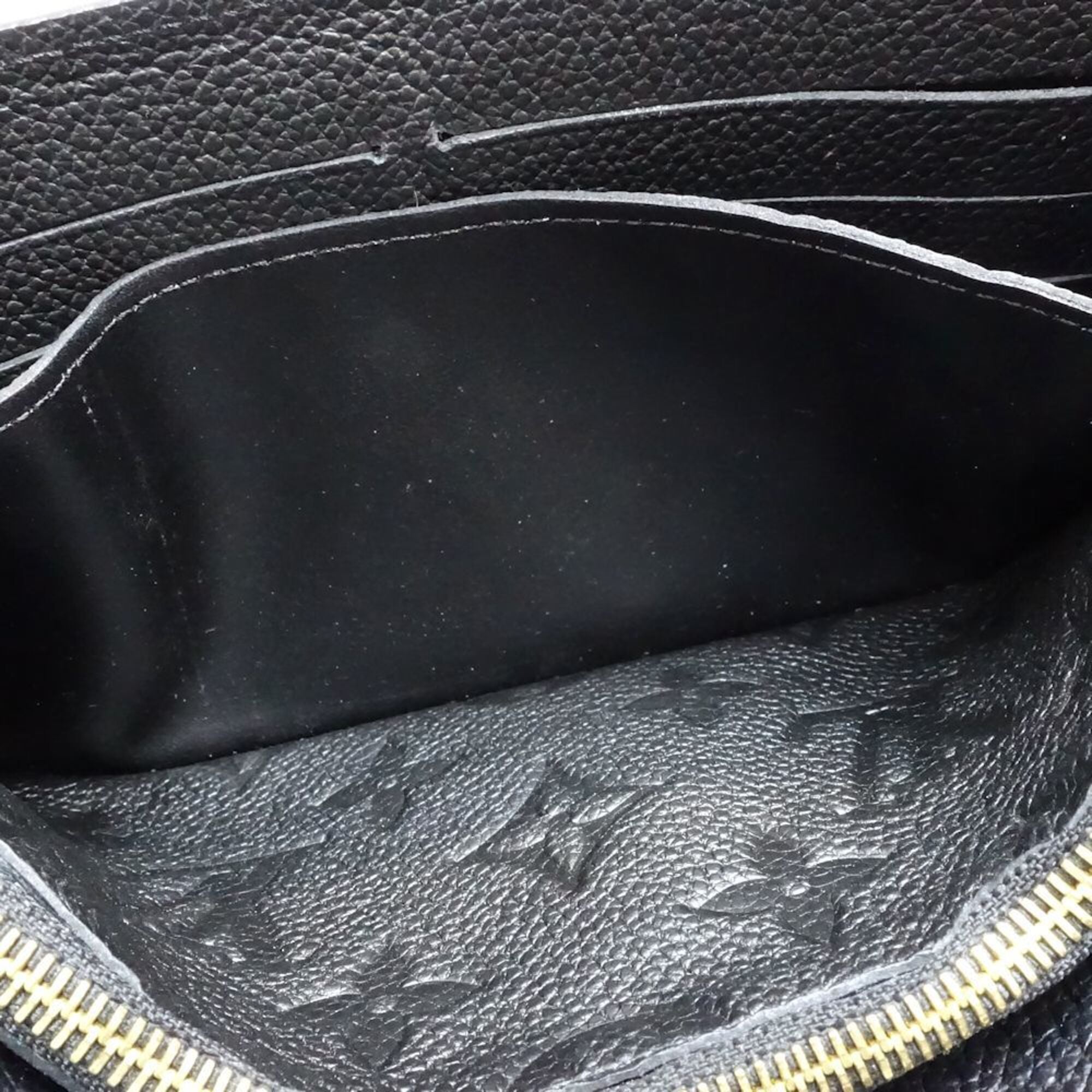 Louis Vuitton Noir Monogram Empreinte Wallet (Bi-Fold) (Pre-Owned)