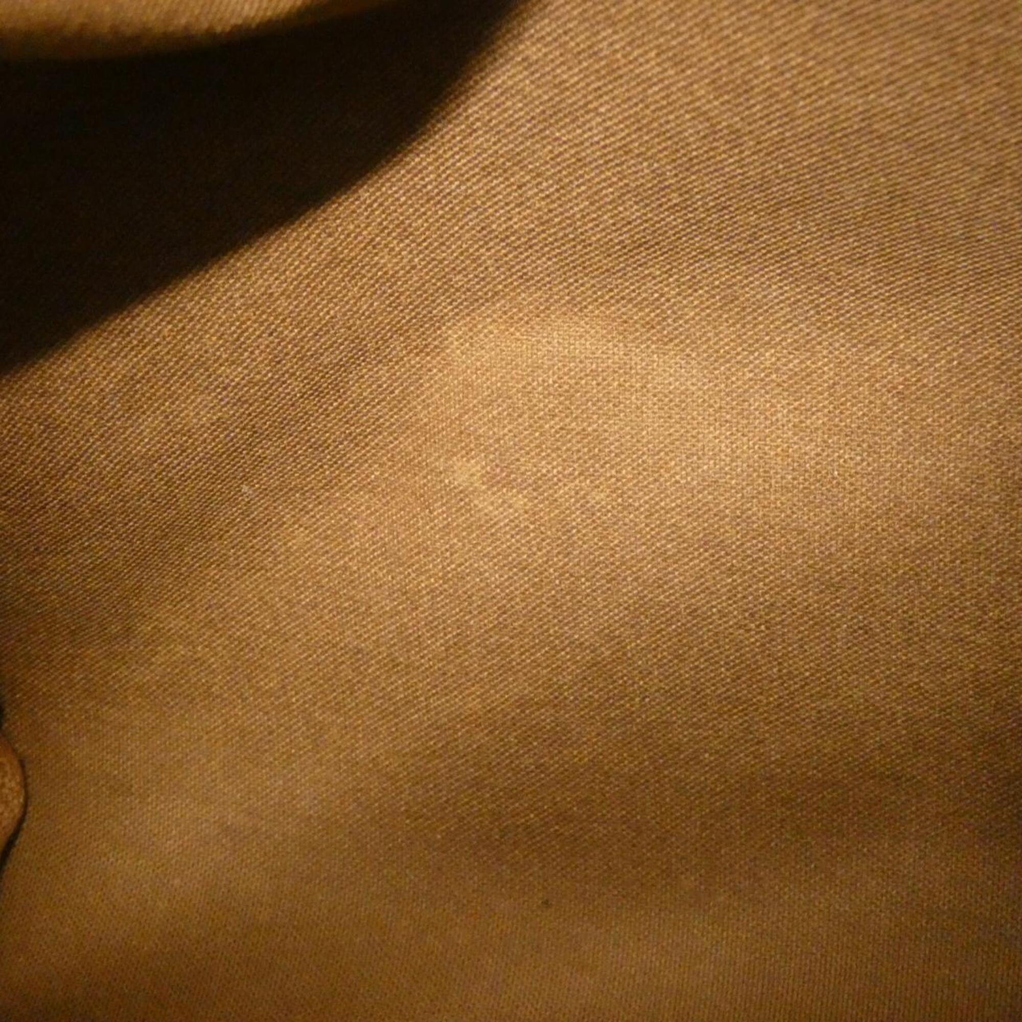 Louis Vuitton Marron Vert Coated Canvas Boston Bag (Pre-Owned)