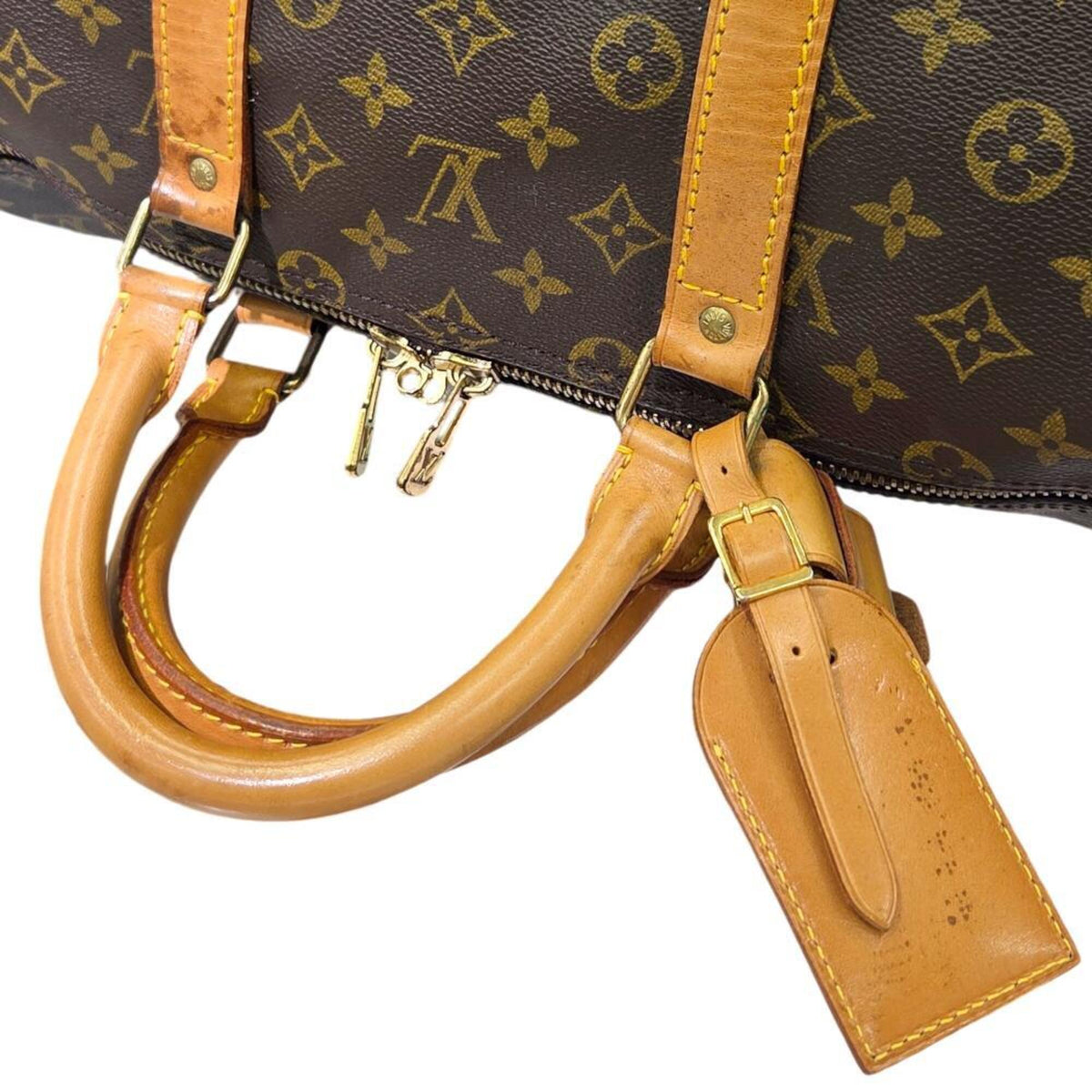 Louis Vuitton Monogram Brown Monogram Boston Bag Handbag (Pre-Owned)