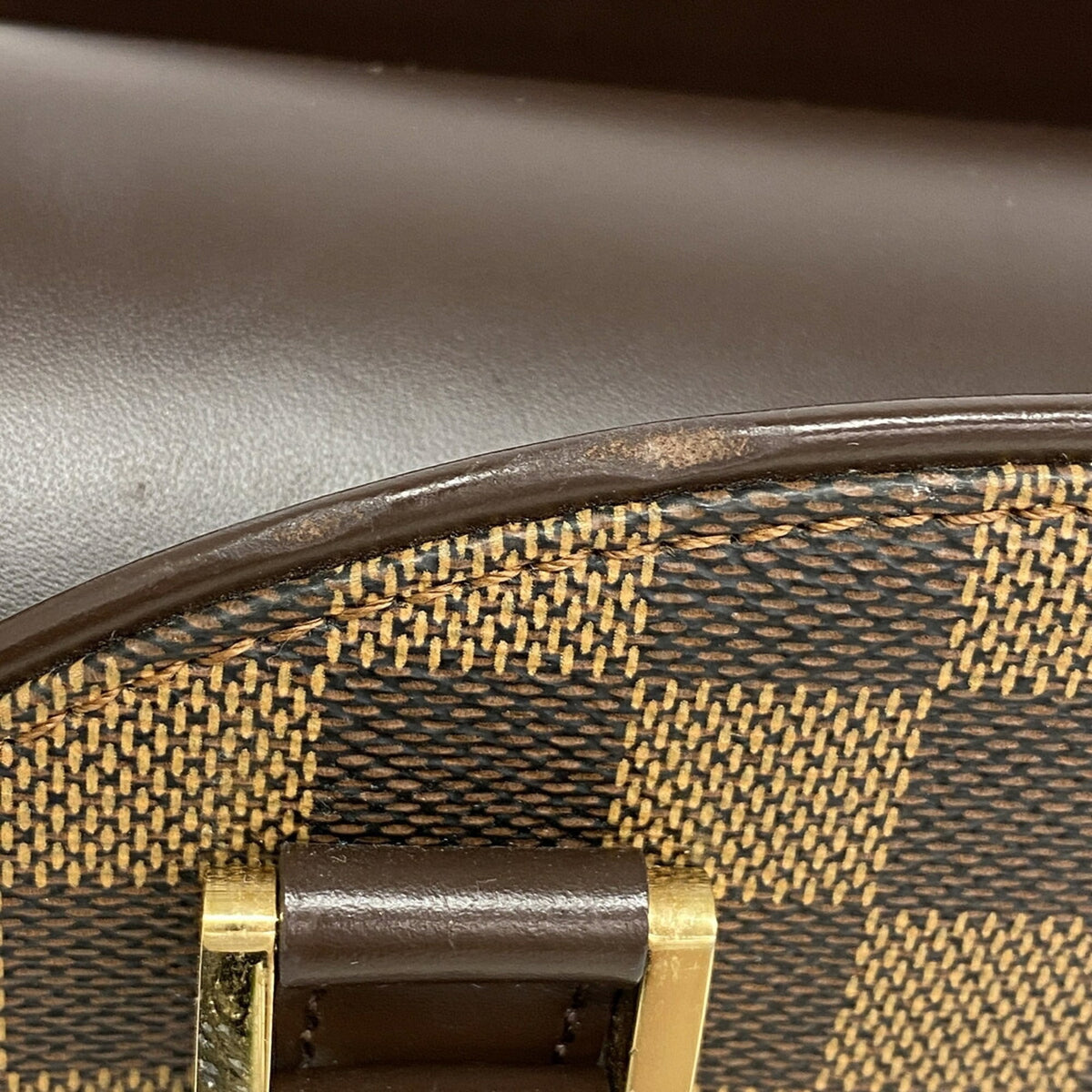 Louis Vuitton Ebene Handbag (Pre-Owned)
