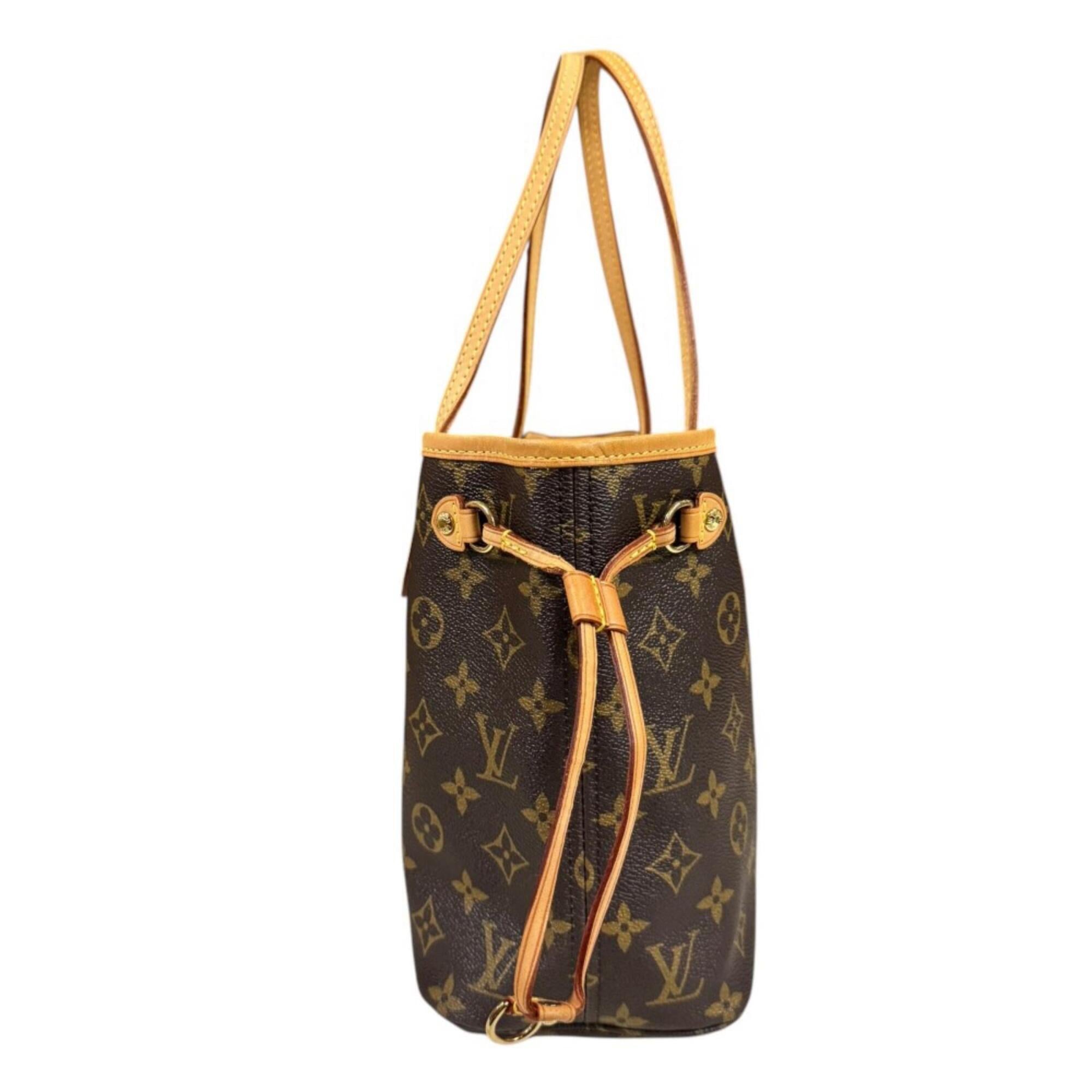 Louis Vuitton Brown Monogram Canvas Tote Bag (Pre-Owned)
