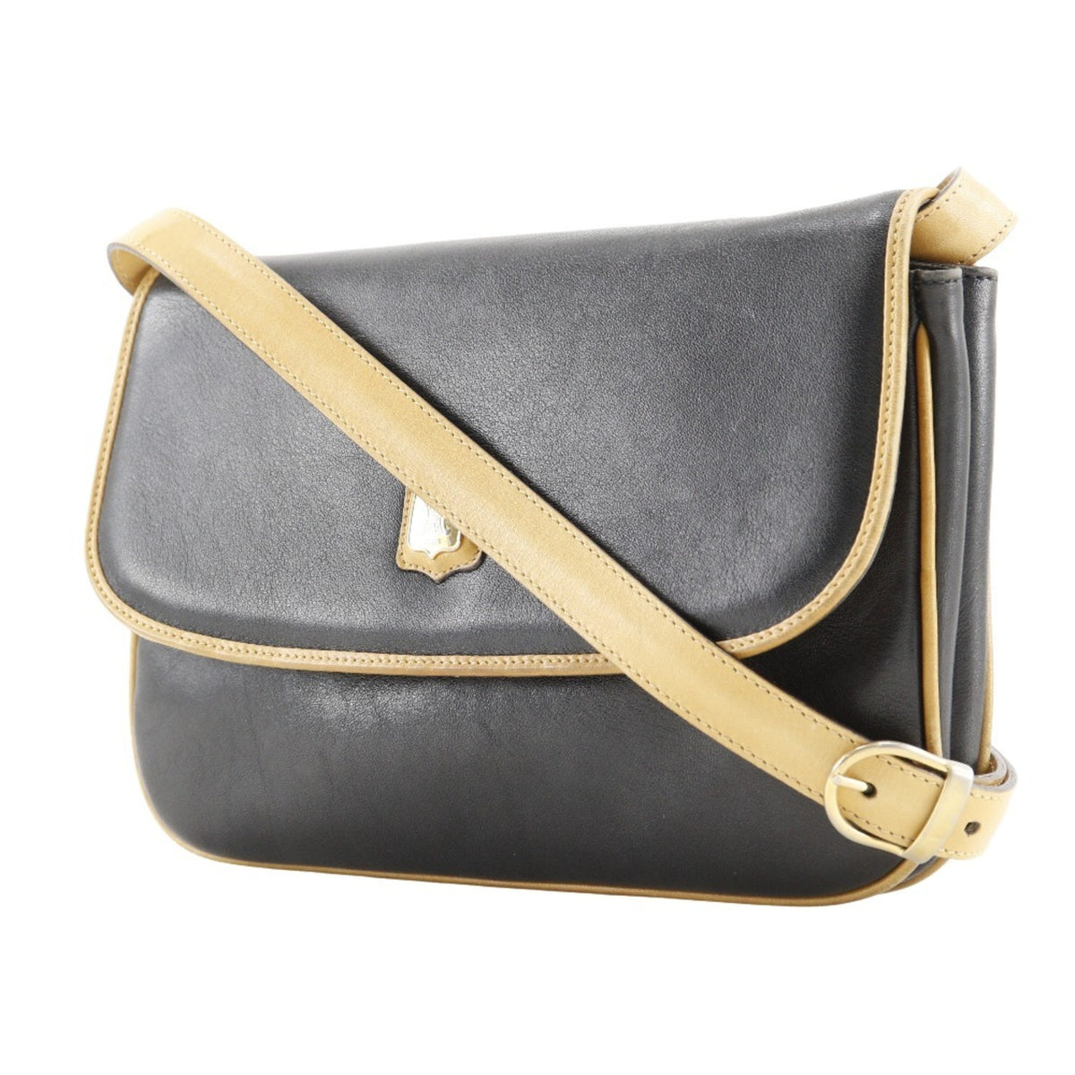 Celine Black Leather Shoulder Bag (Pre-Owned)