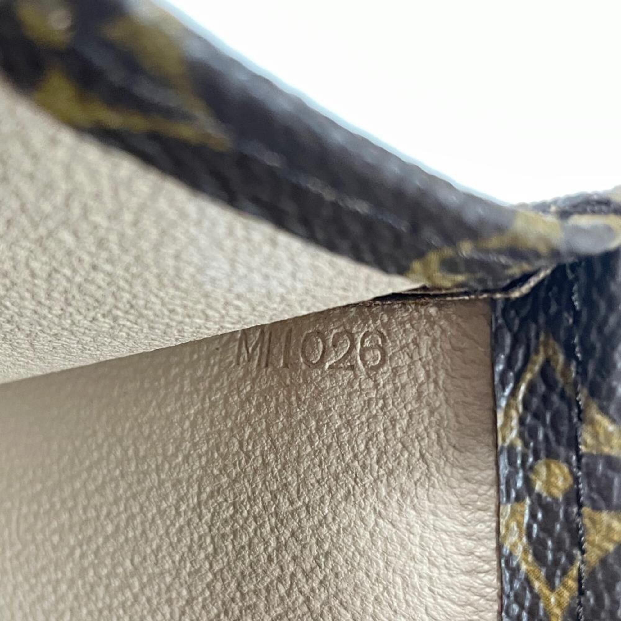 Louis Vuitton Brown Monogram Canvas Handbag (Pre-Owned)