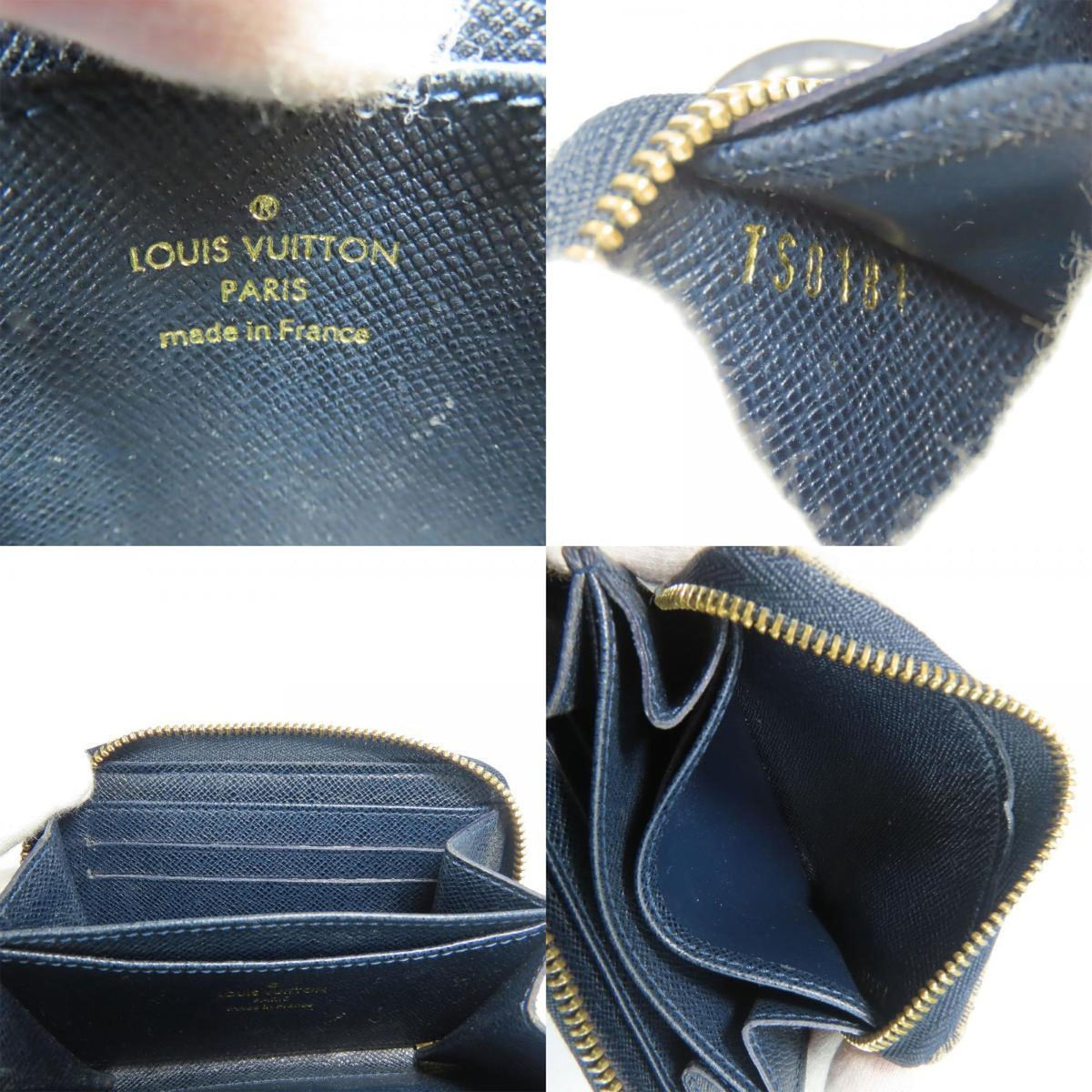 Louis Vuitton Ancre Navy Monogram Idylle Coin Purse/Coin Case (Pre-Owned)