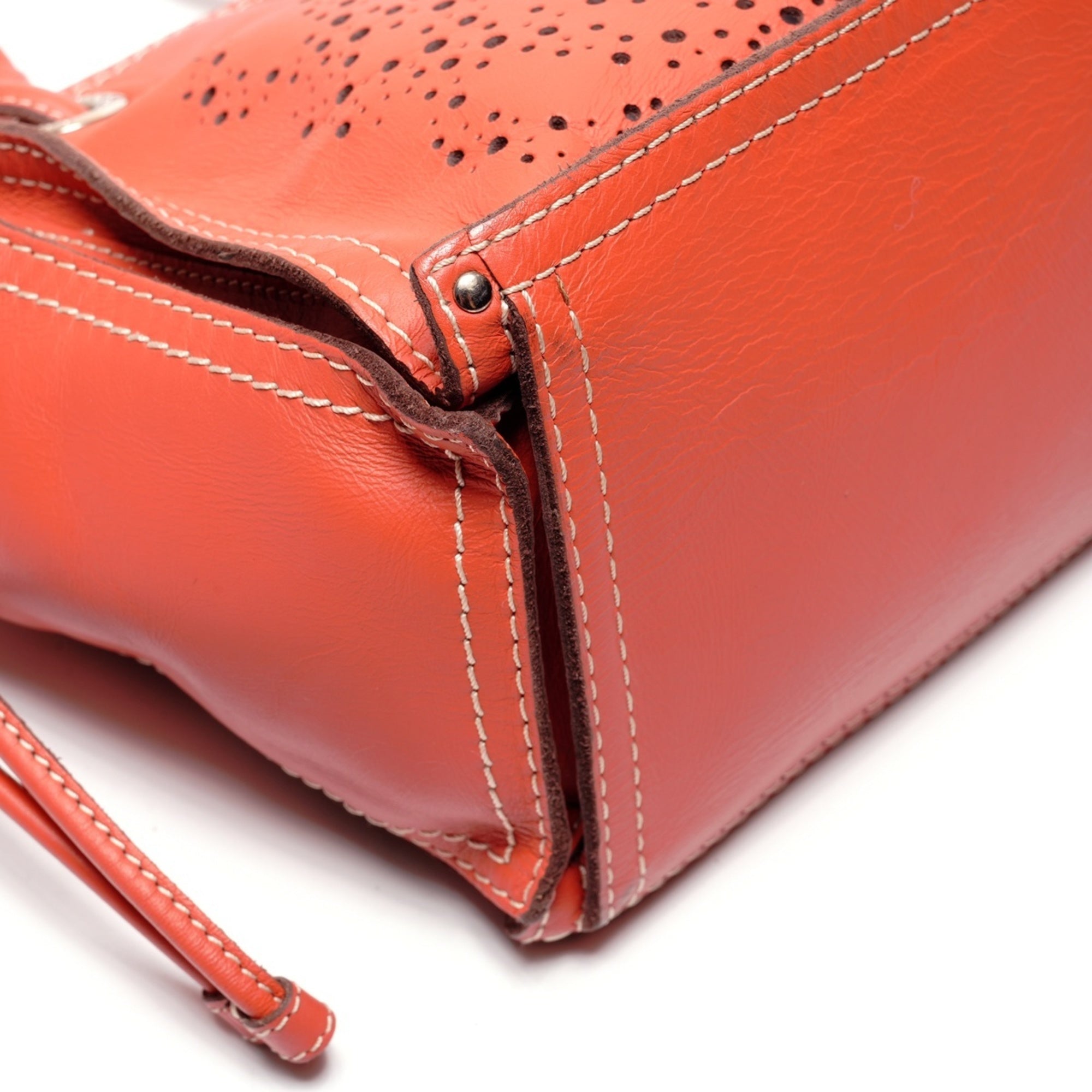 Loewe Orange Handbag (Pre-Owned)