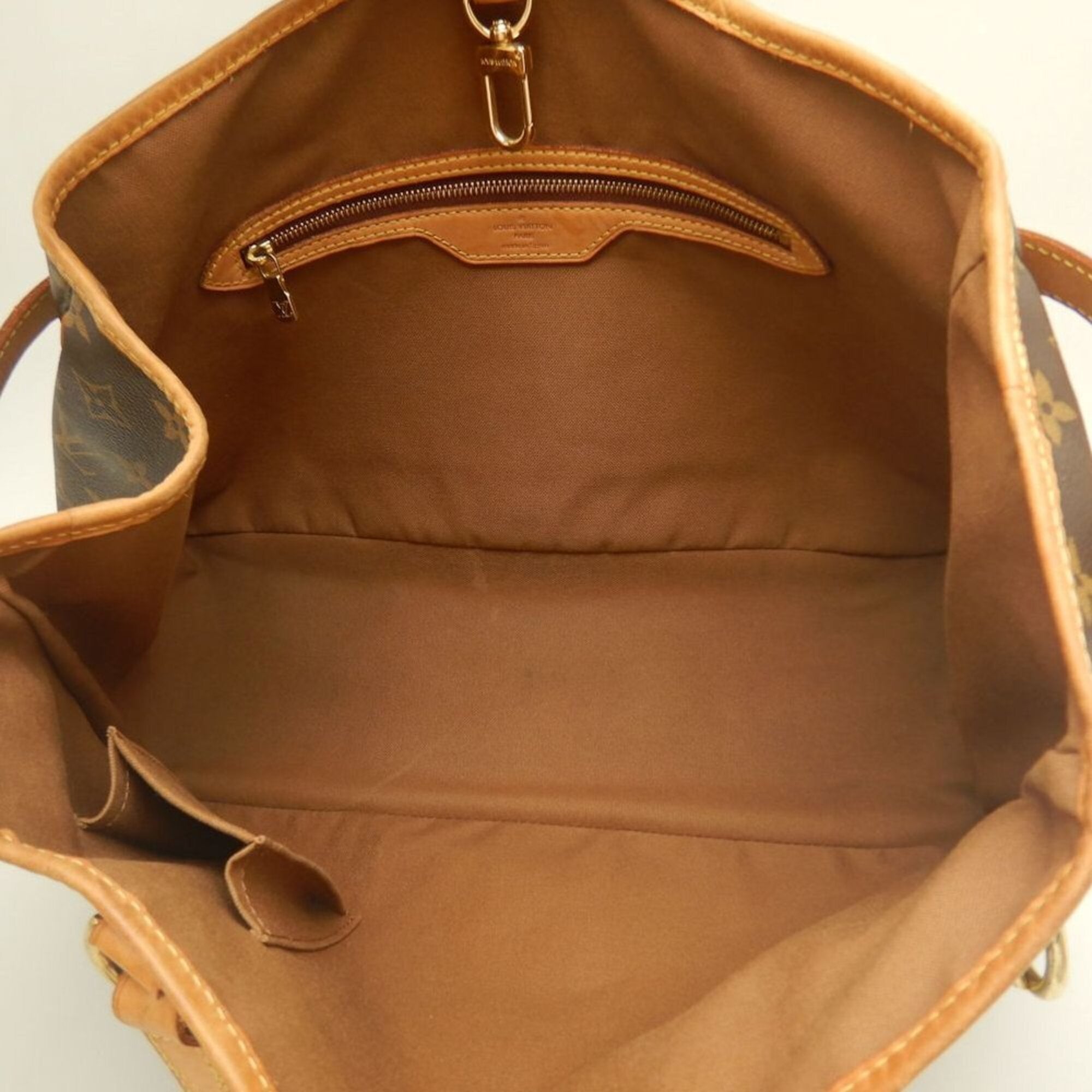 Louis Vuitton Brown Monogram Canvas Tote Bag (Pre-Owned)