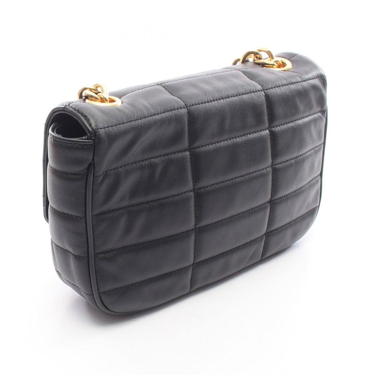 Celine Black Leather Handbag Shoulder Bag (Pre-Owned)