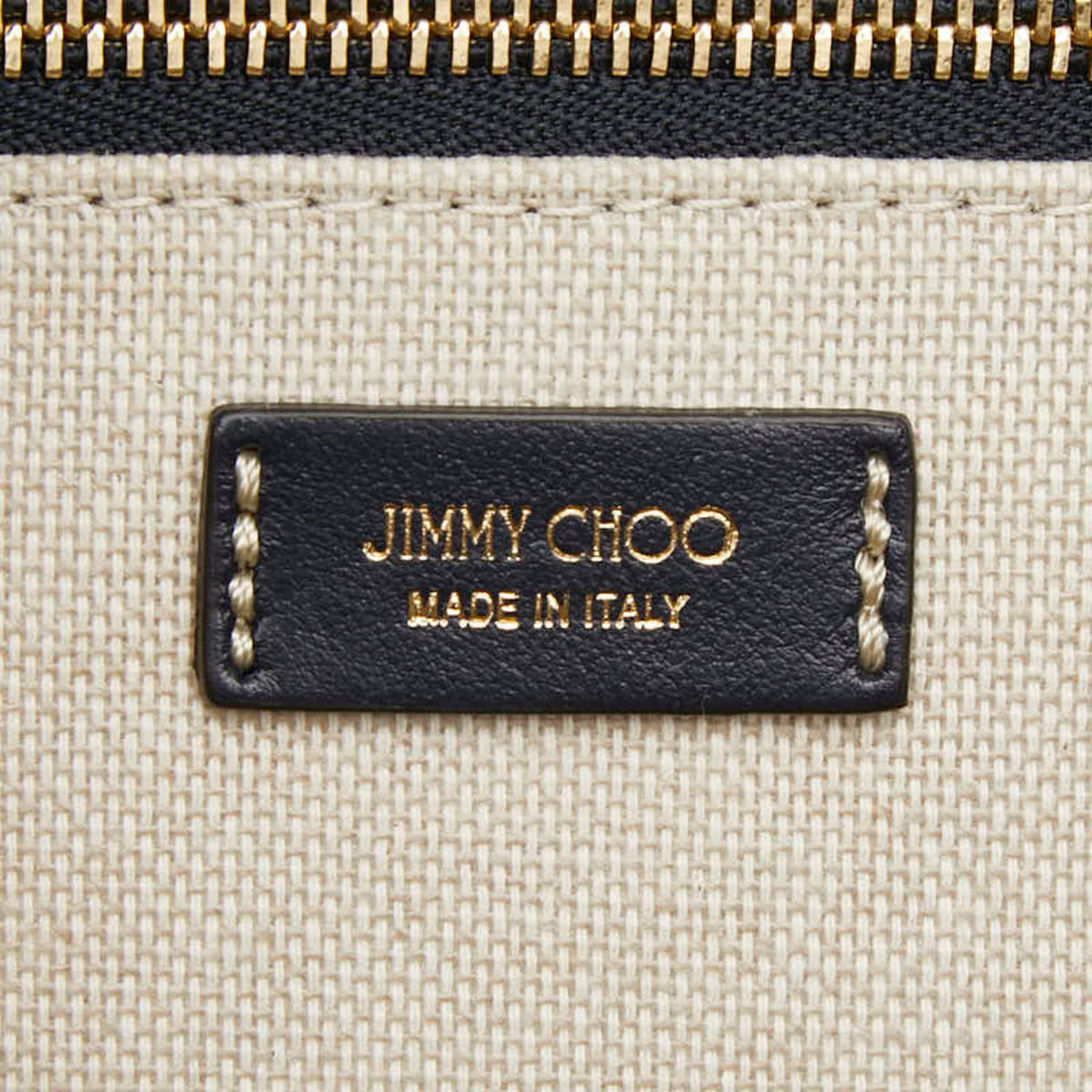 Jimmy Choo Blue Denim Handbag Tote Bag (Pre-Owned)