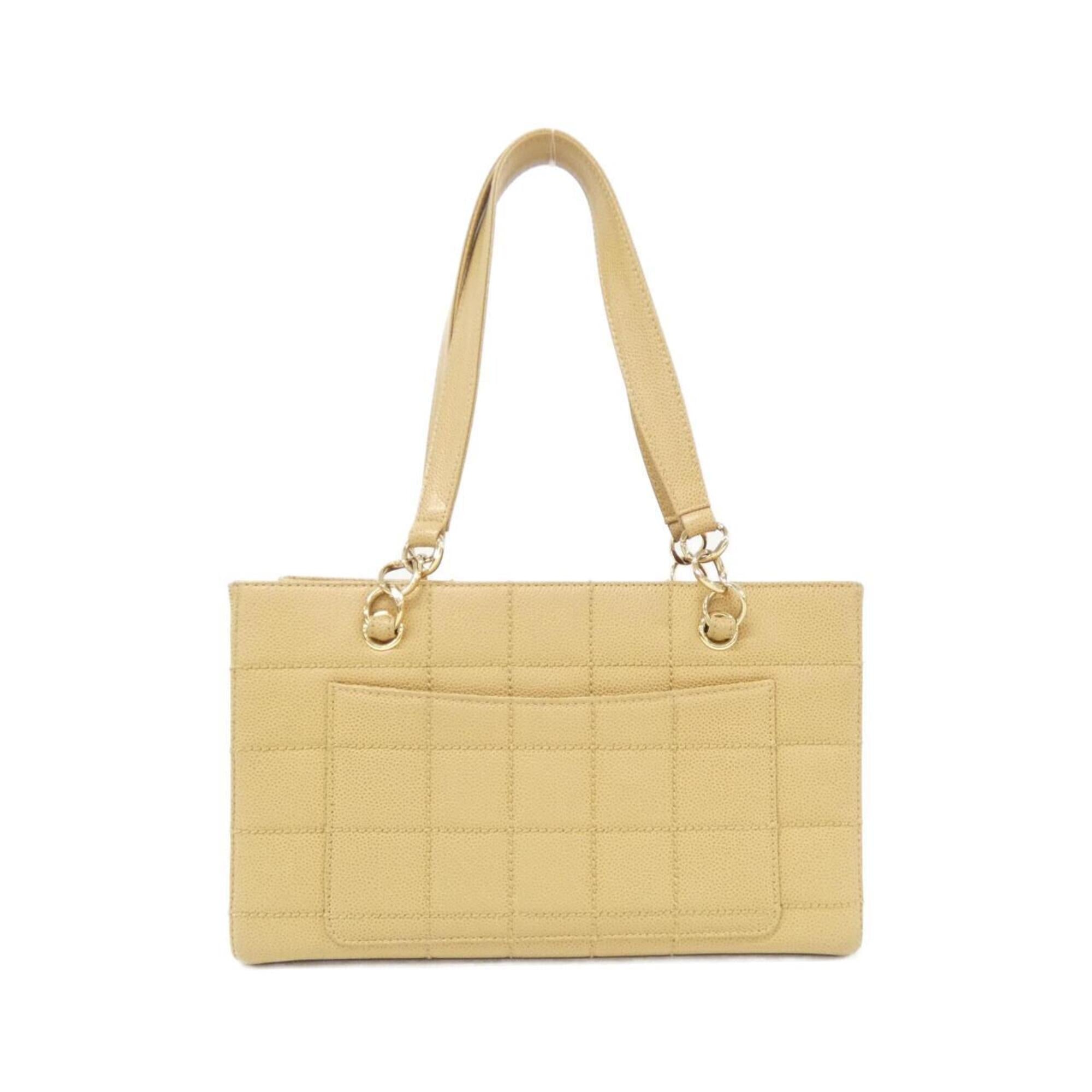 Chanel Beige Handbag (Pre-Owned)