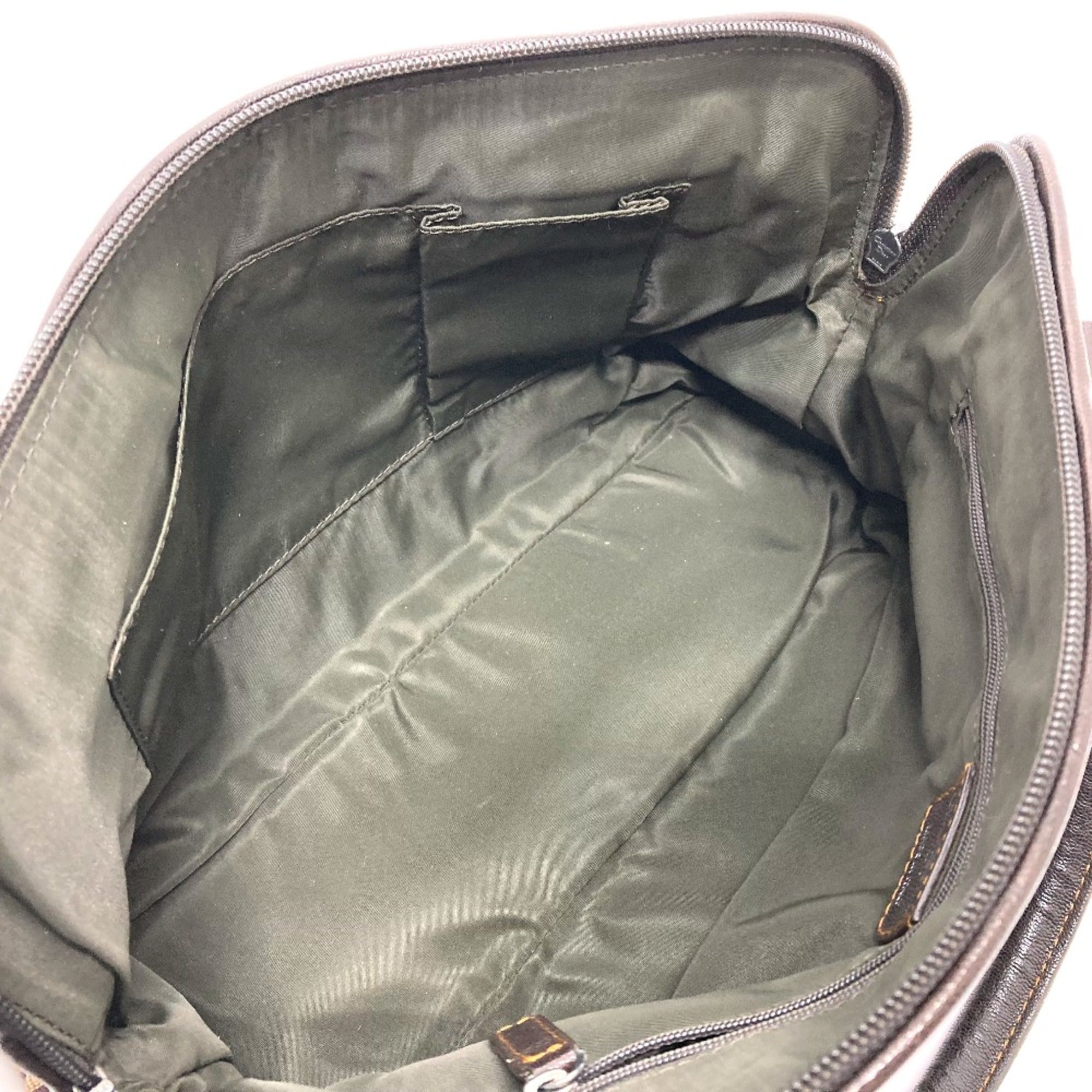 Christian Dior Brown Leather Handbag (Pre-Owned)