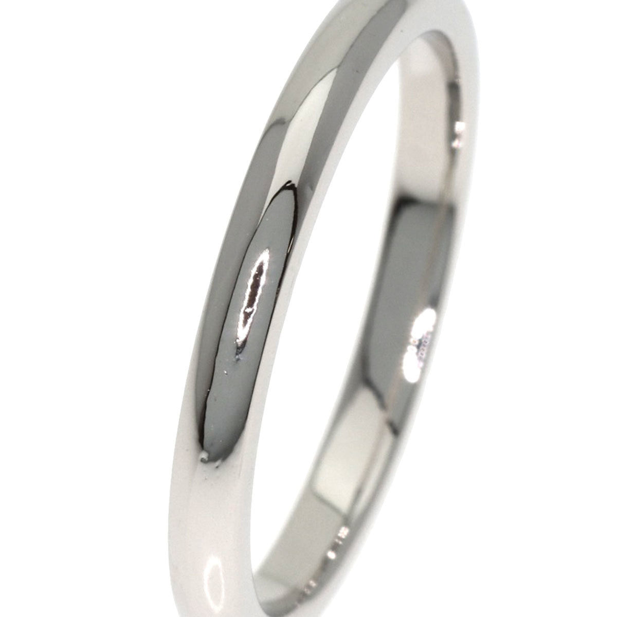 Van Cleef & Arpels Platinum 950 Band Ring (Pre-Owned)