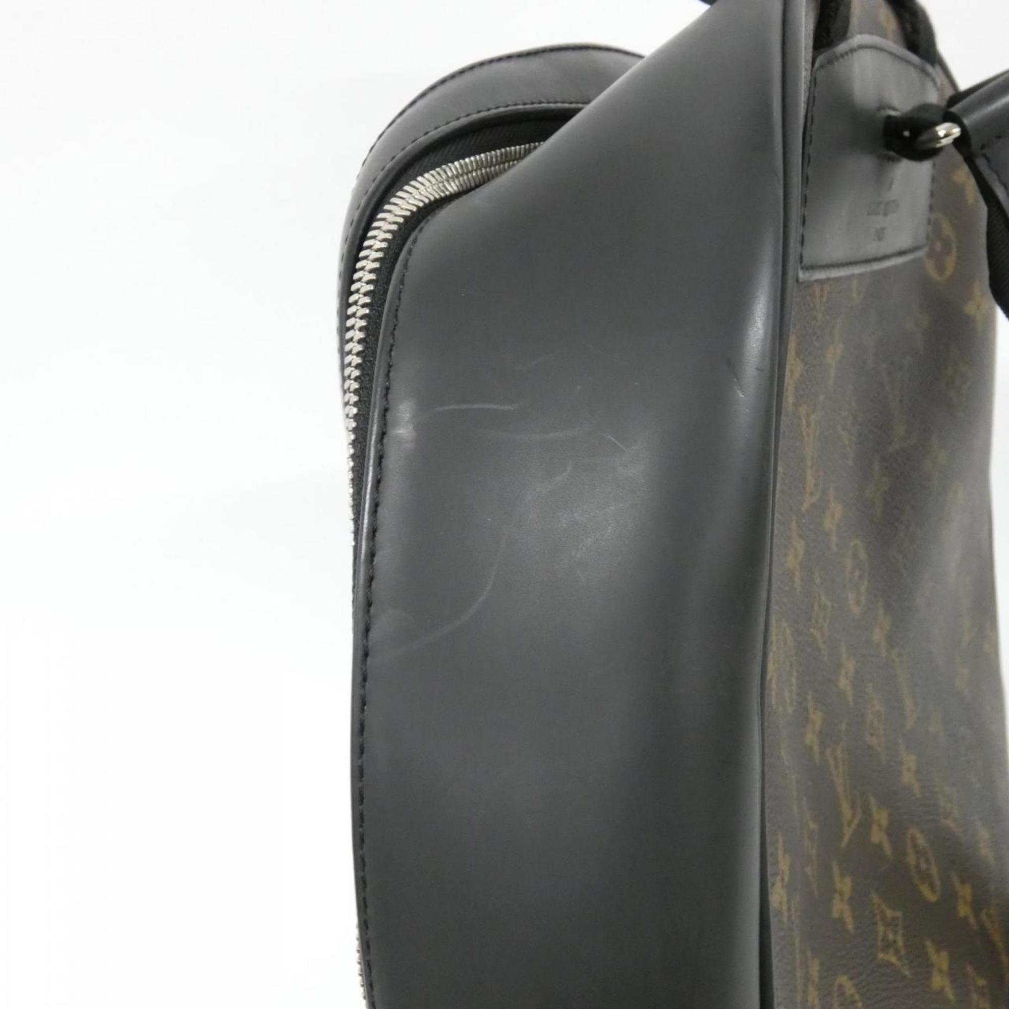 Louis Vuitton Brown Coated Canvas Backpack (Pre-Owned)