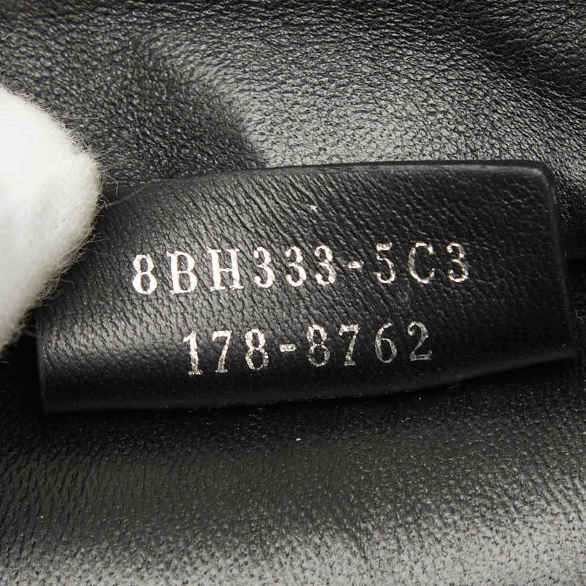 Fendi Black Leather Handbag Shoulder Bag (Pre-Owned)