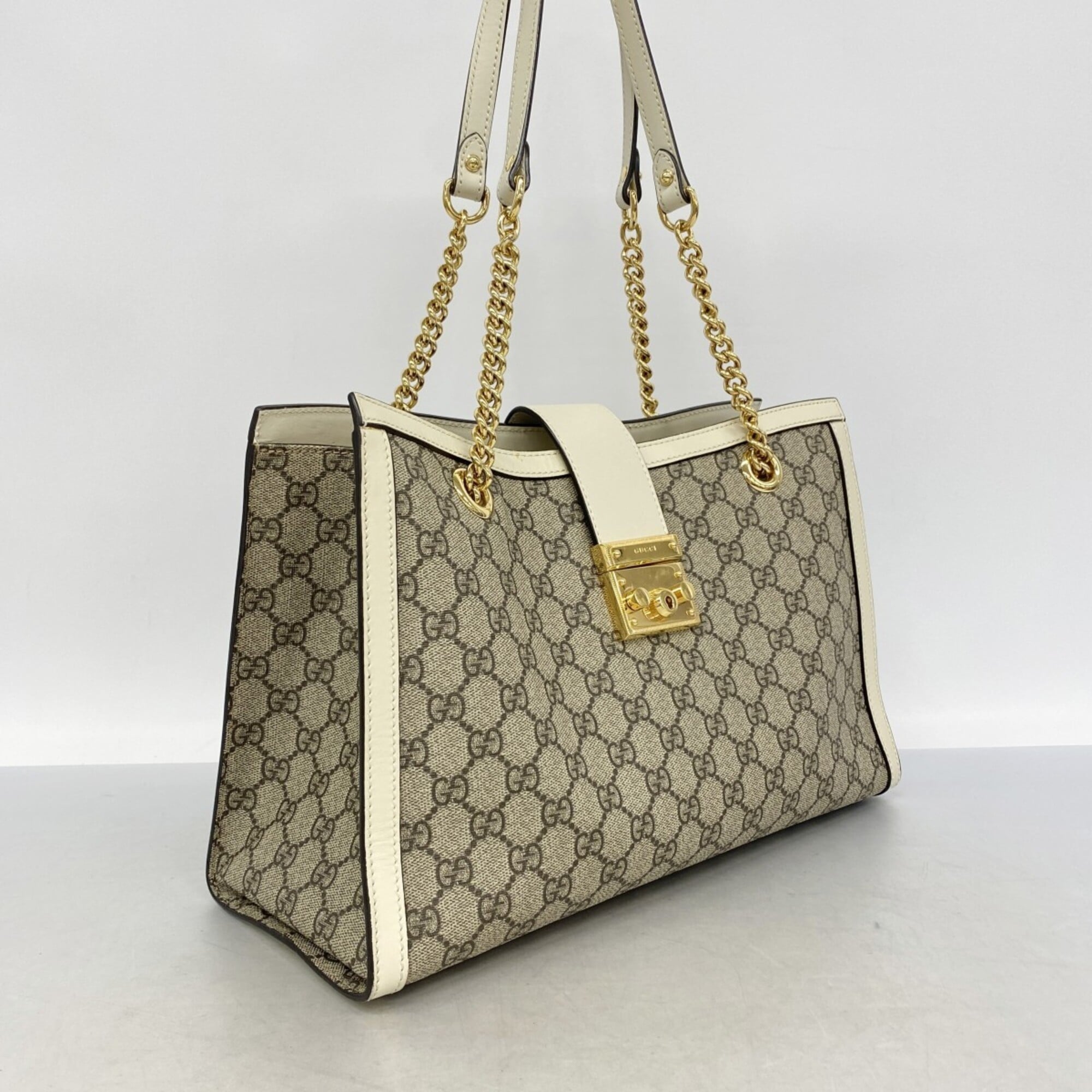 Gucci Brown Pvc Tote Bag (Pre-Owned)