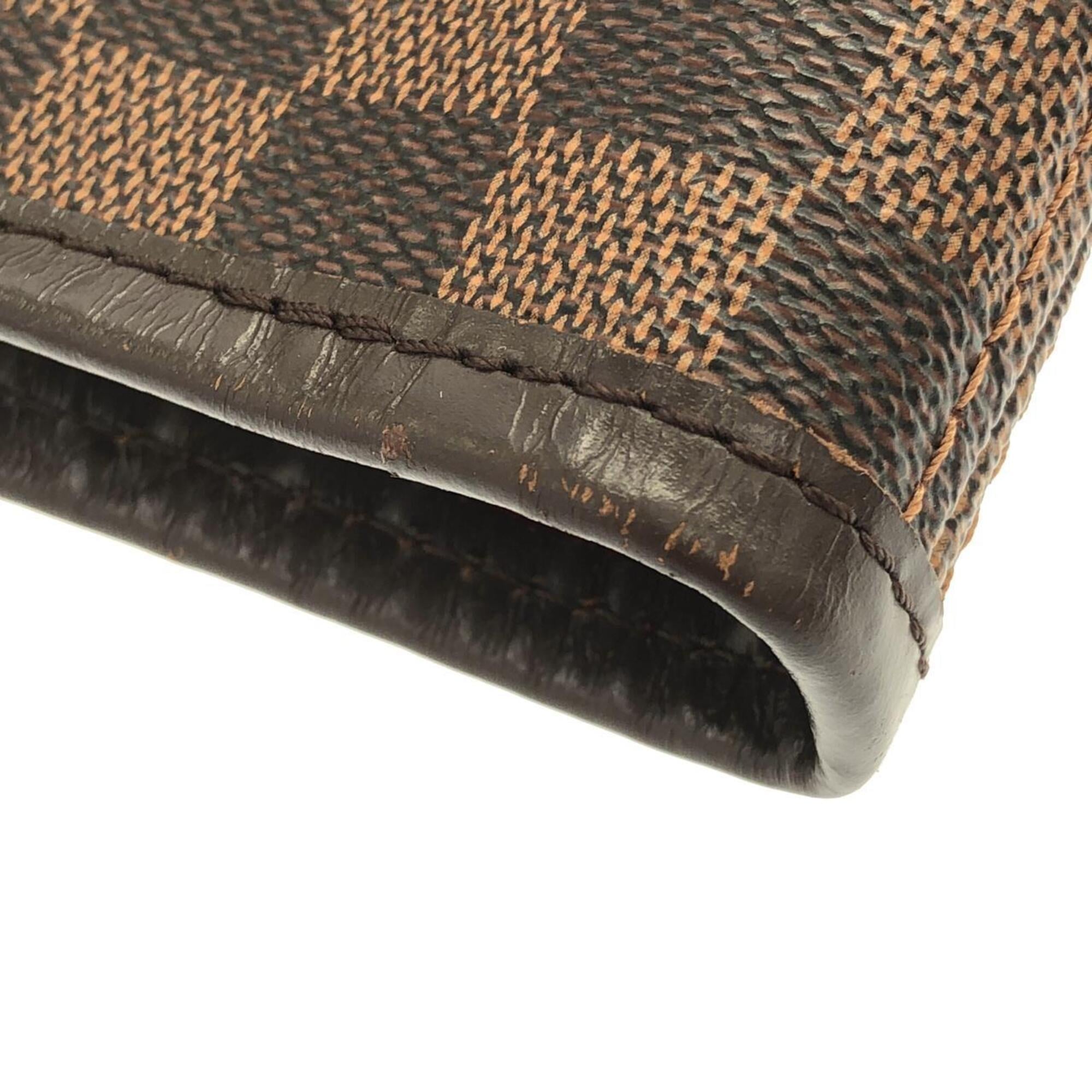 Louis Vuitton Brown Coated Canvas Handbag (Pre-Owned)
