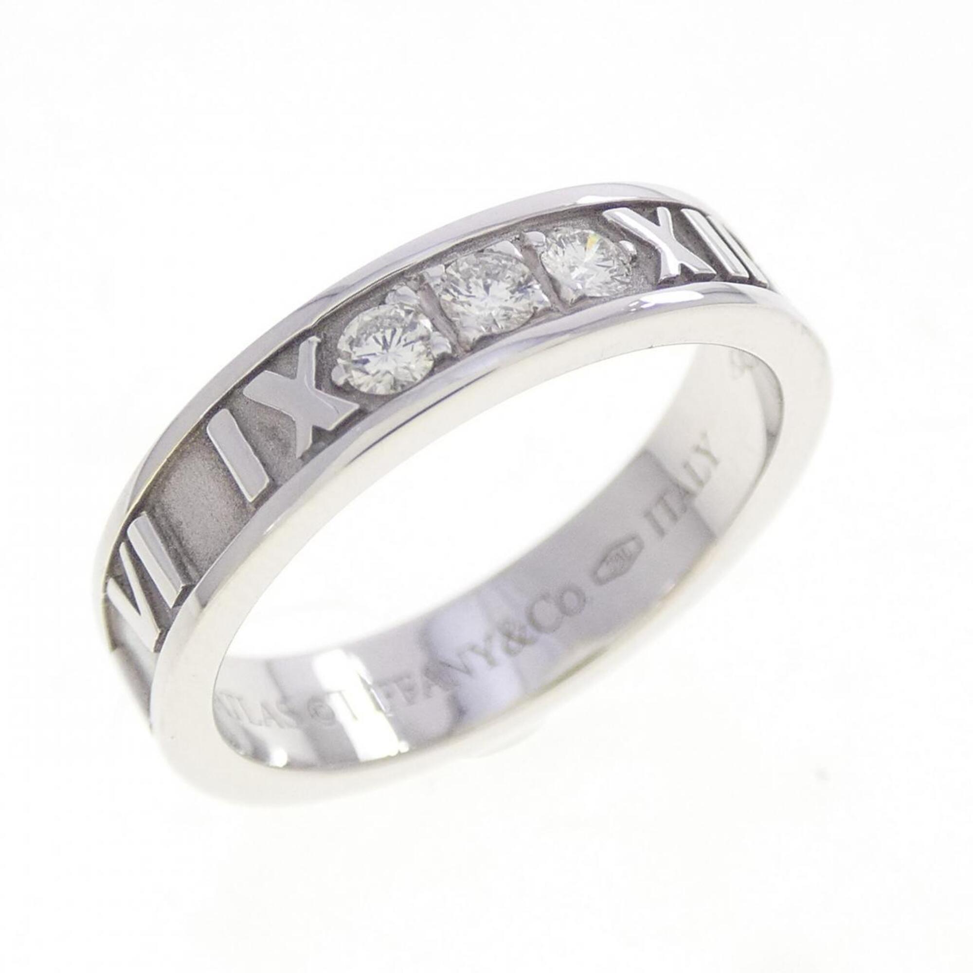Tiffany White Gold (18K) Band Ring (Pre-Owned)