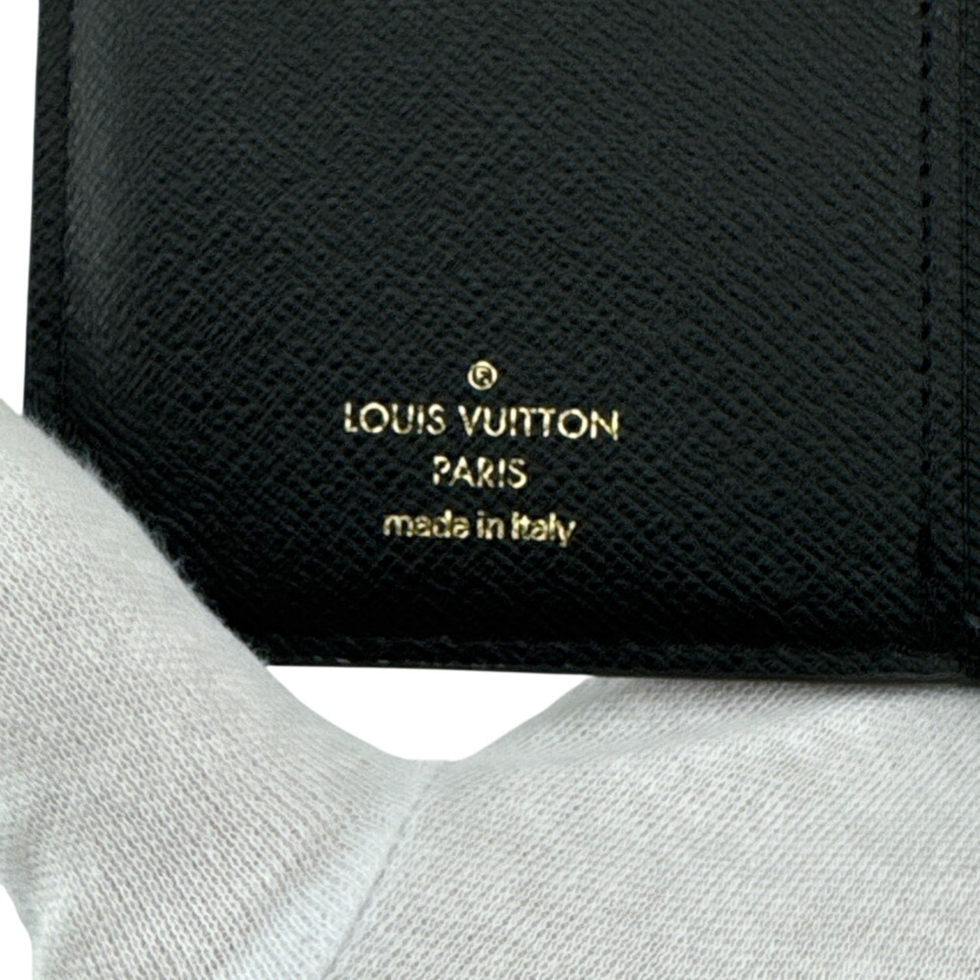 Louis Vuitton Brown Leather Wallet (Bi-Fold) (Pre-Owned)