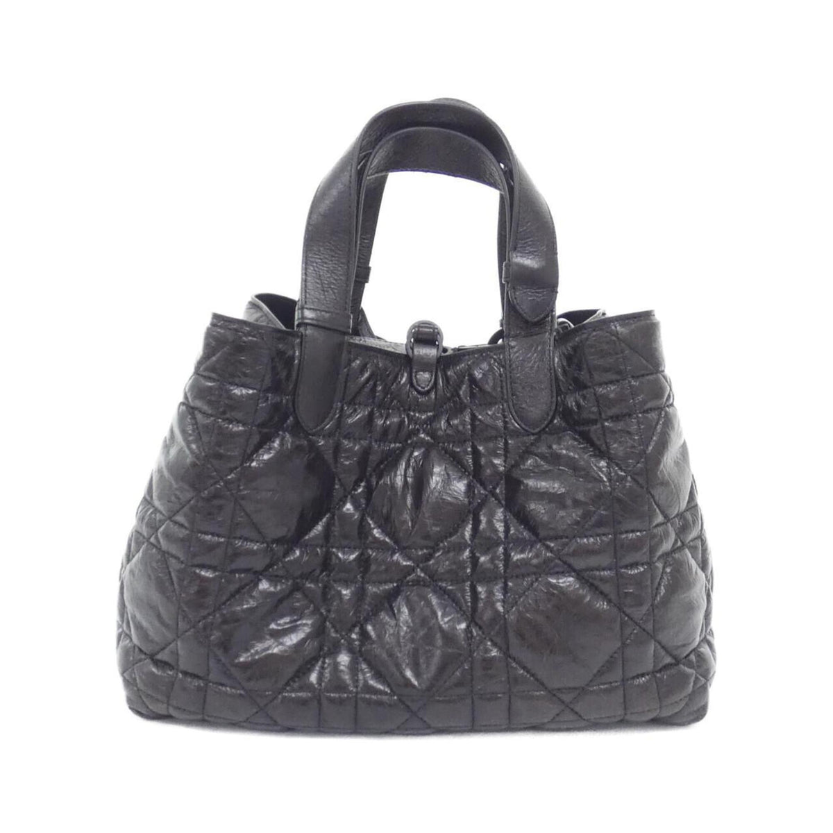 Christian Dior Black Leather Handbag (Pre-Owned)