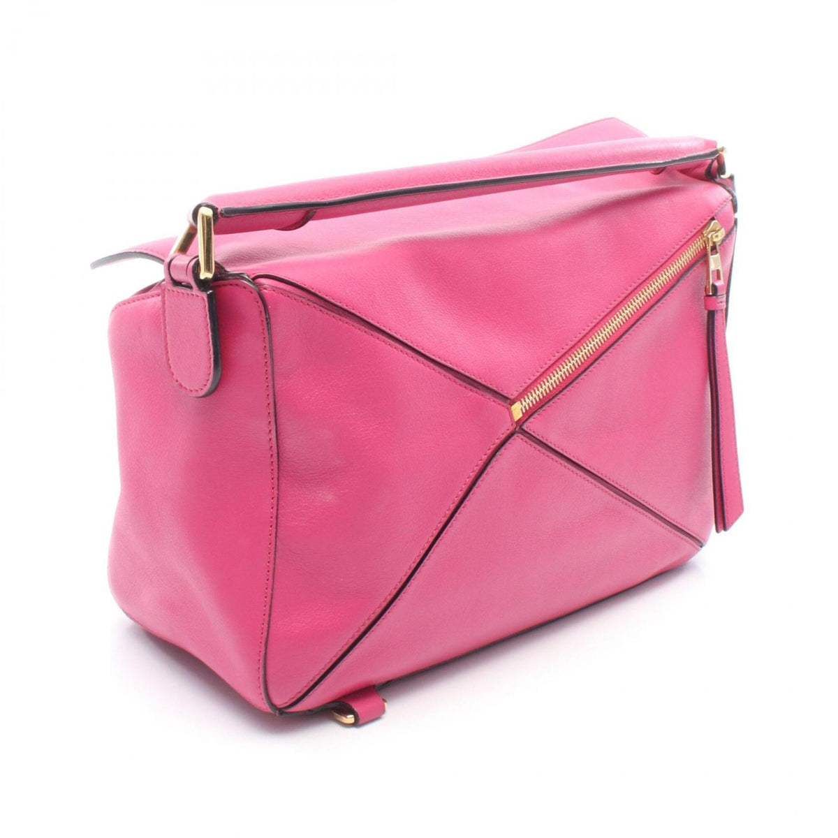 Loewe Pink Leather Handbag (Pre-Owned)