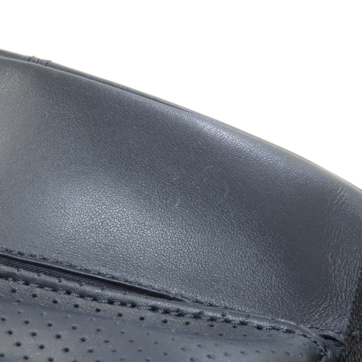 Coach Blue Navy Leather Backpack (Pre-Owned)