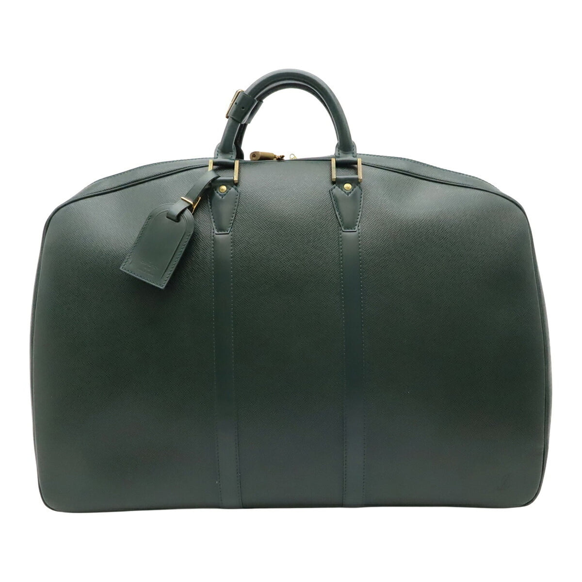 Louis Vuitton Green Leather Boston Bag (Pre-Owned)