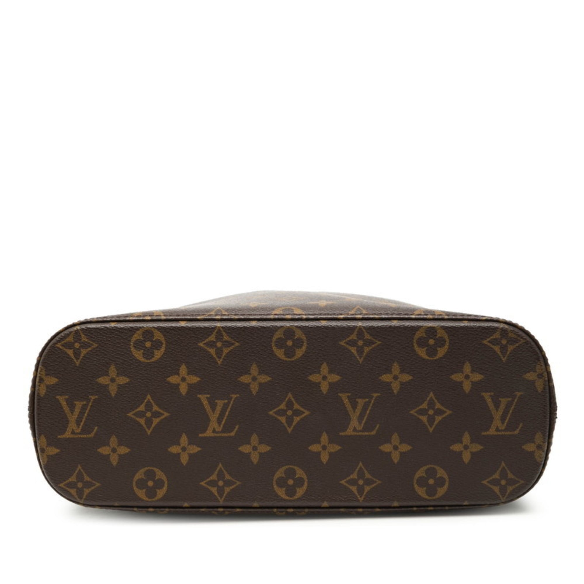 Louis Vuitton Brown Pvc Leather Tote Bag (Pre-Owned)