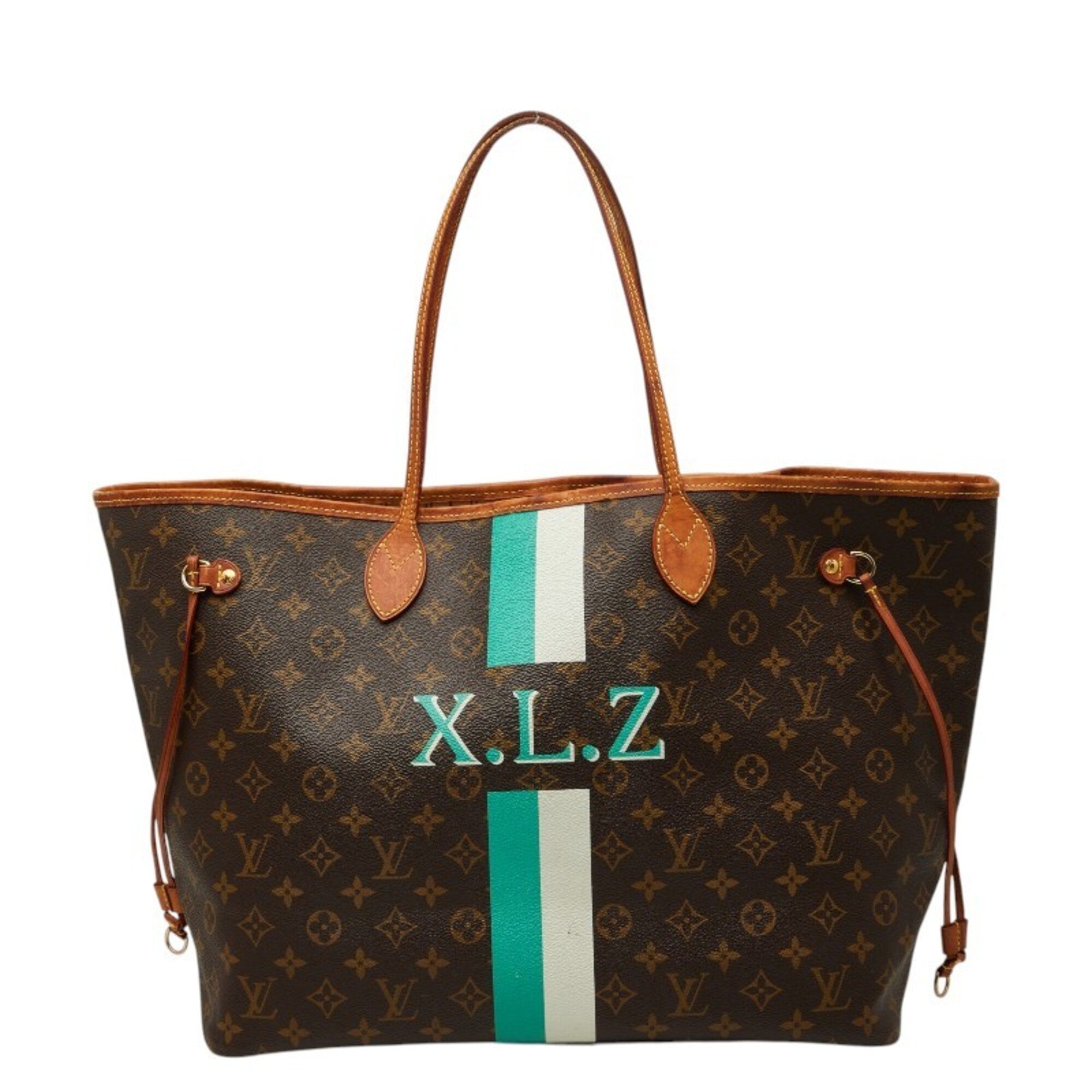 Louis Vuitton Brown Monogram Pvc Leather Shoulder Bag Tote Bag (Pre-Owned)