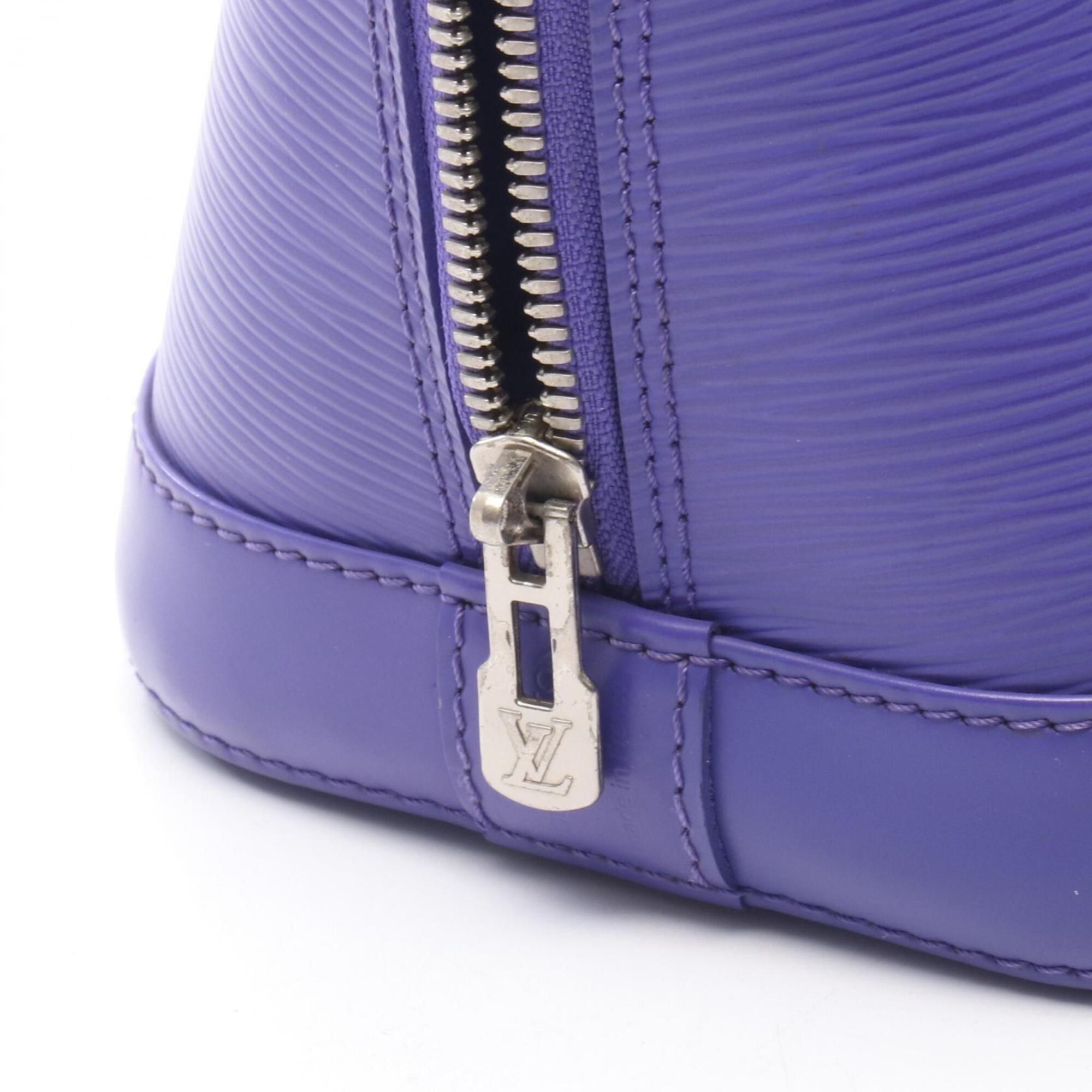 Louis Vuitton Purple Epi Leather Handbag (Pre-Owned)