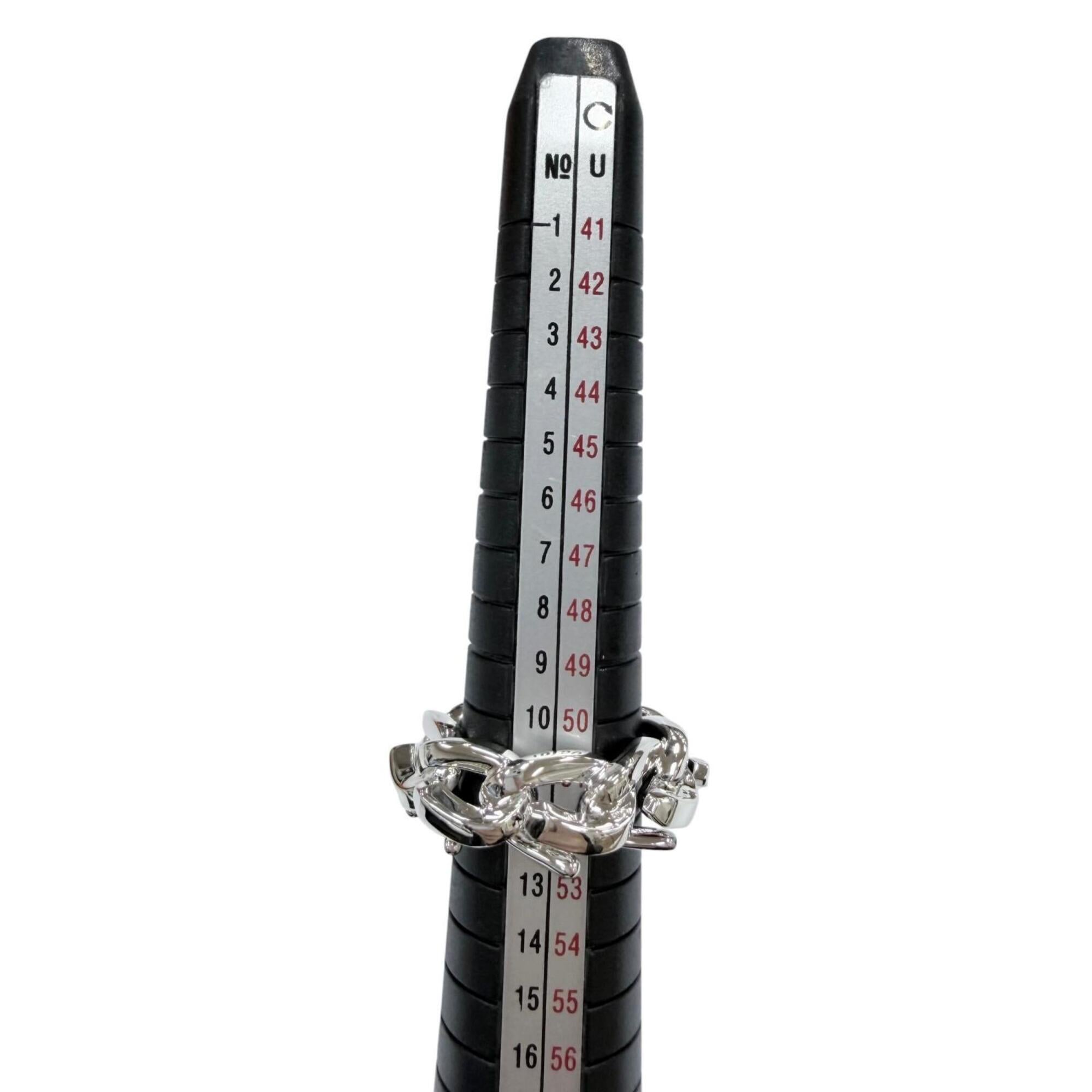 Tiffany Silver Silver 925 Band Ring (Pre-Owned)