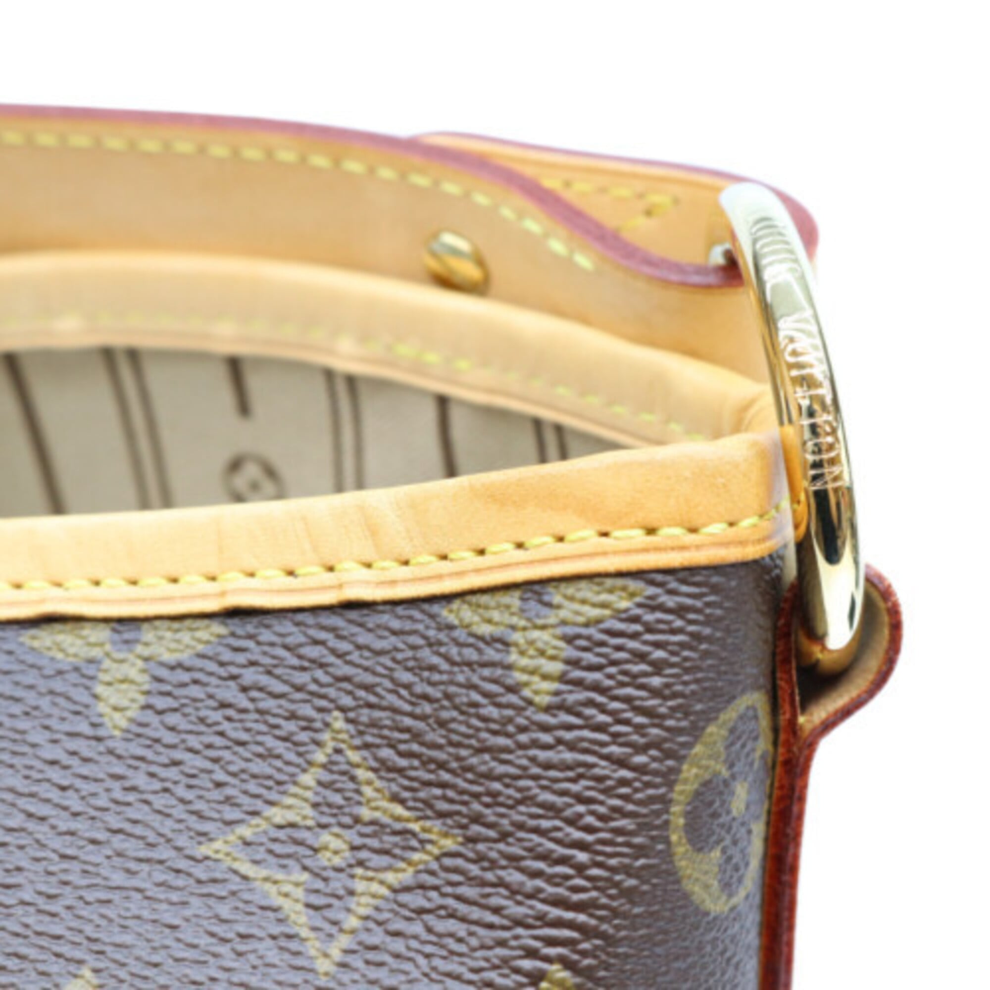 Louis Vuitton Brown Monogram Shoulder Bag (Pre-Owned)