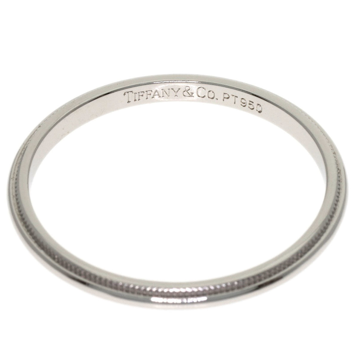 Tiffany Platinum 950 Band Ring (Pre-Owned)