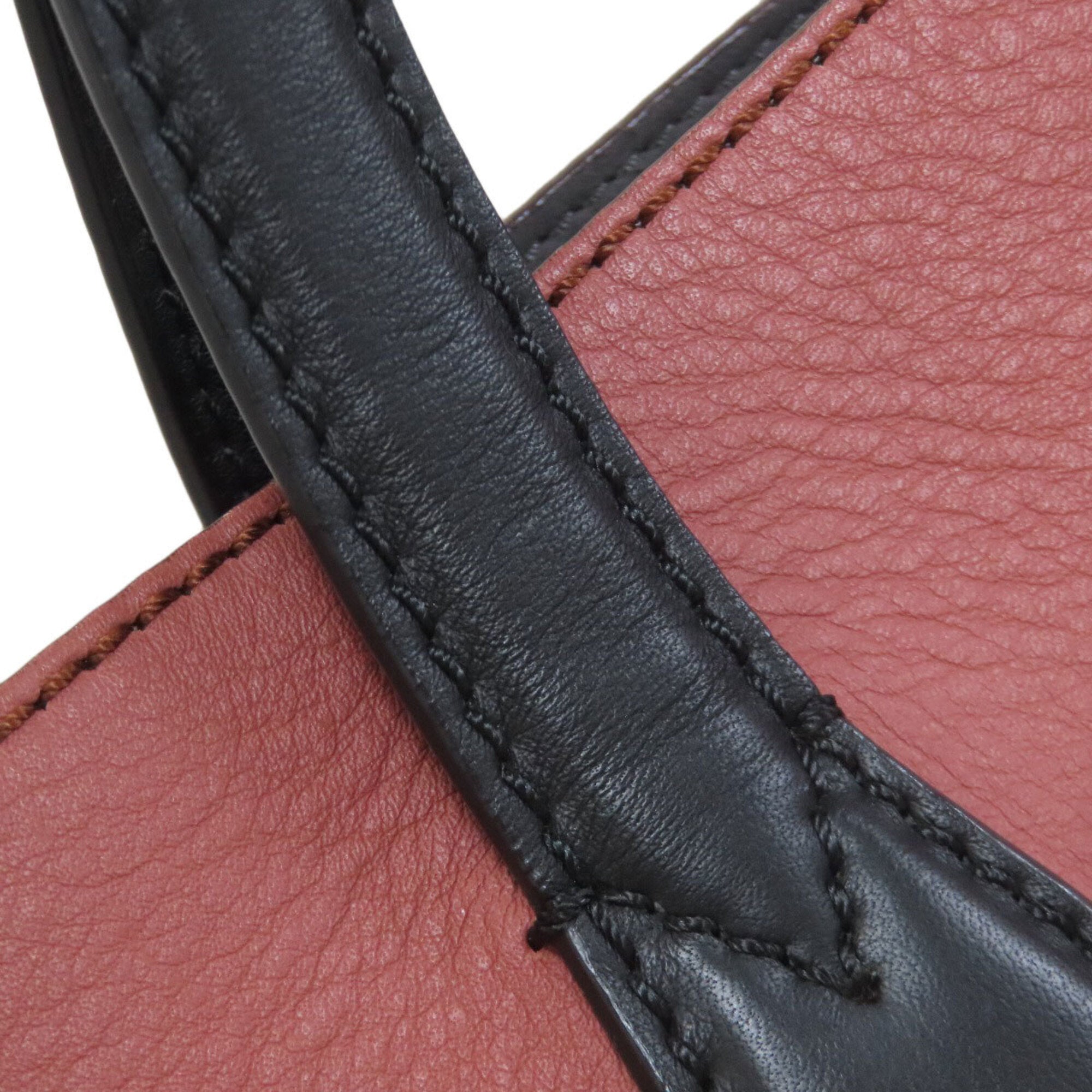 Fendi Pink Leather Tote Bag (Pre-Owned)
