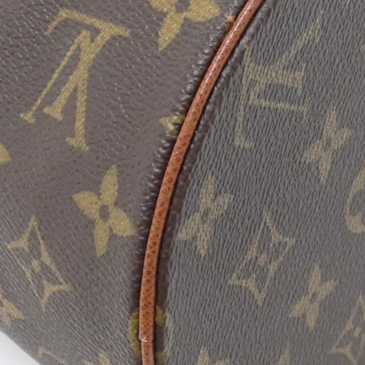 Louis Vuitton Brown Coated Canvas Handbag (Pre-Owned)