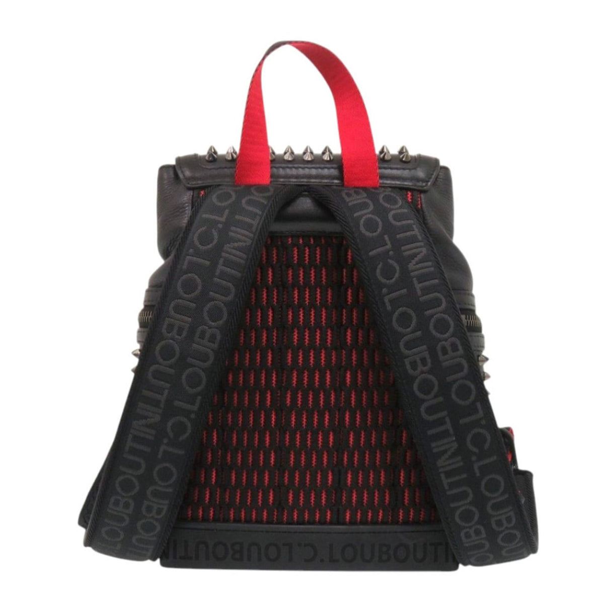 Christian Louboutin Black Leather Backpack (Pre-Owned)