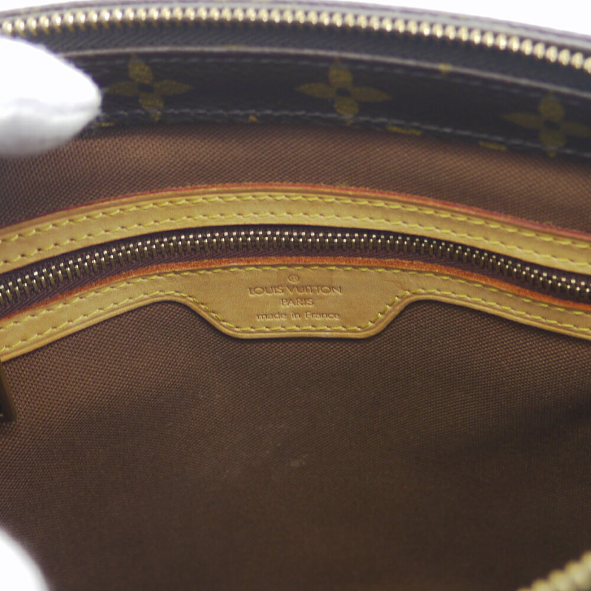 Louis Vuitton Brown Monogram Shoulder Bag Tote Bag (Pre-Owned)