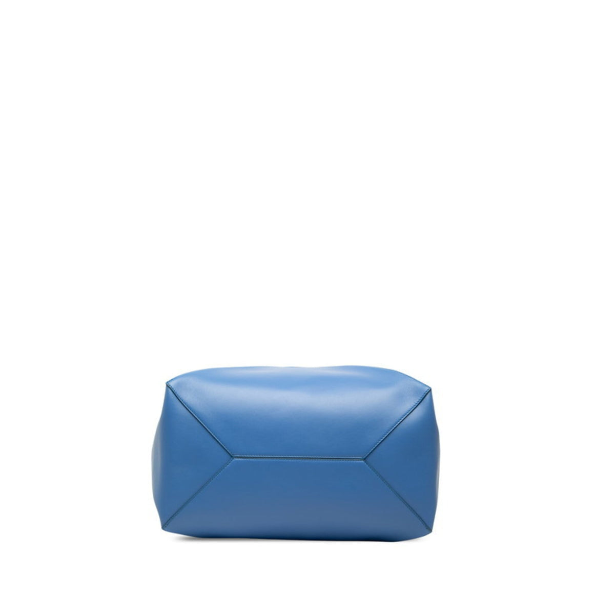 Loewe Blue Leather Handbag Tote Bag (Pre-Owned)