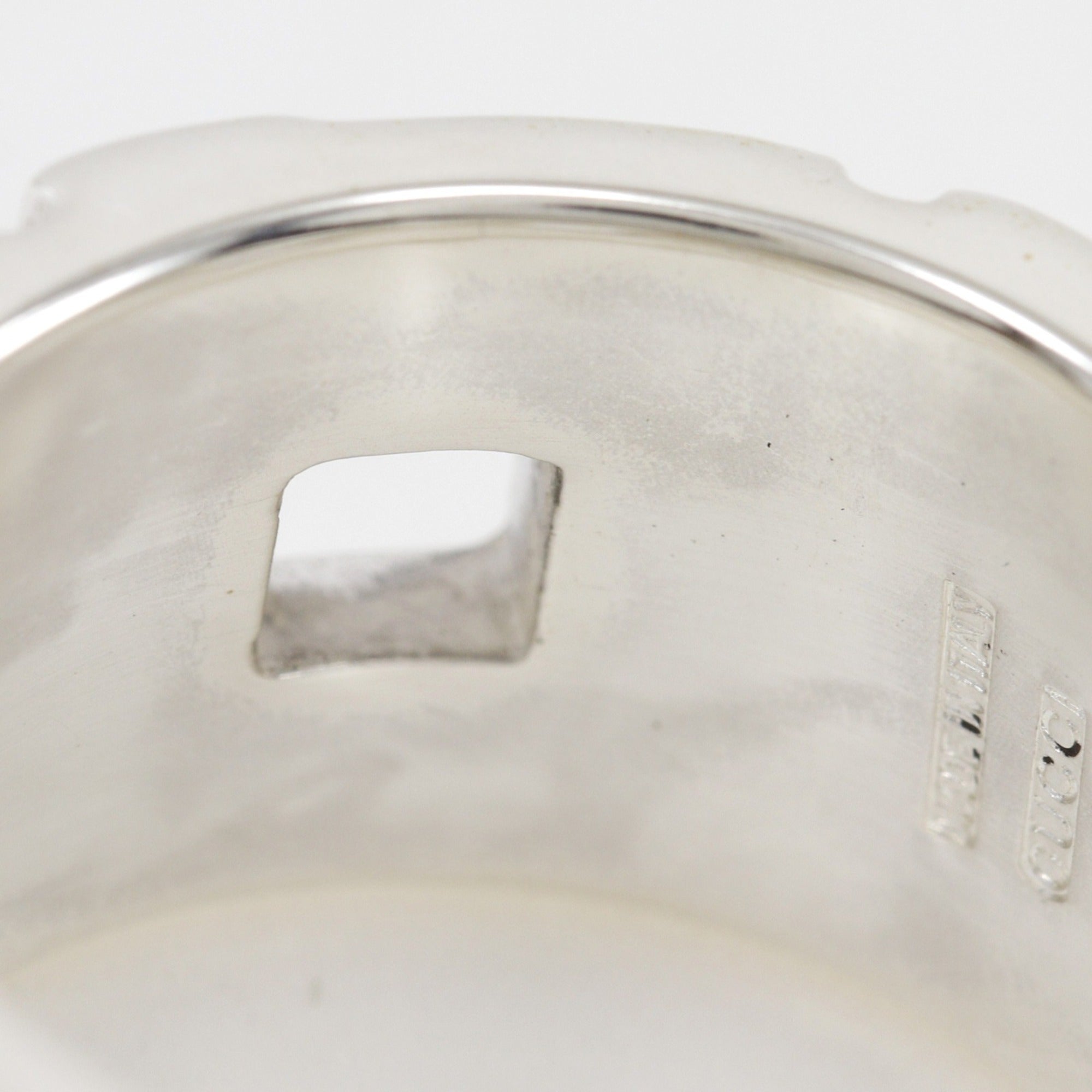 Gucci Silver 925 Band Ring (Pre-Owned)
