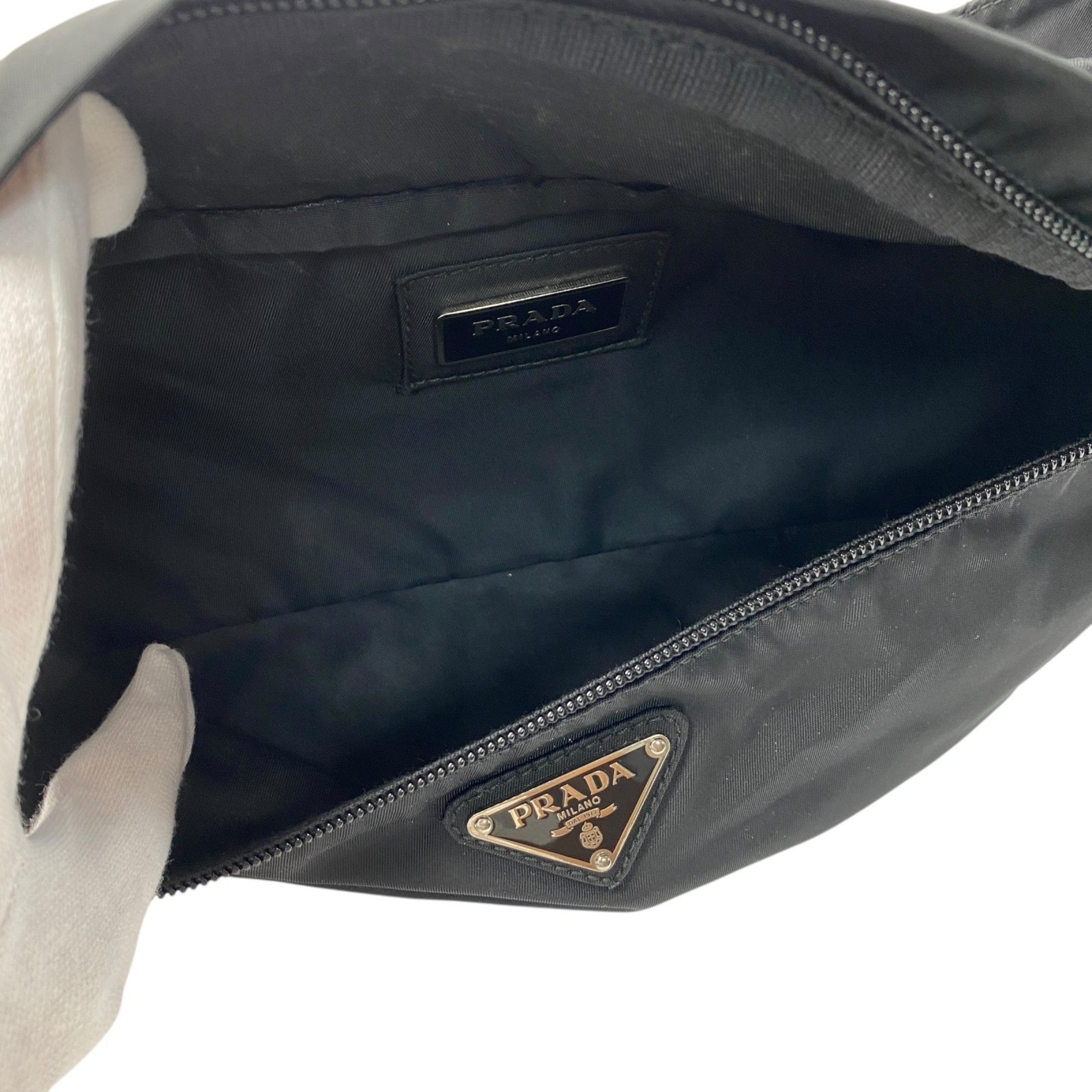 Prada Black Nylon Sling Bag (Pre-Owned)