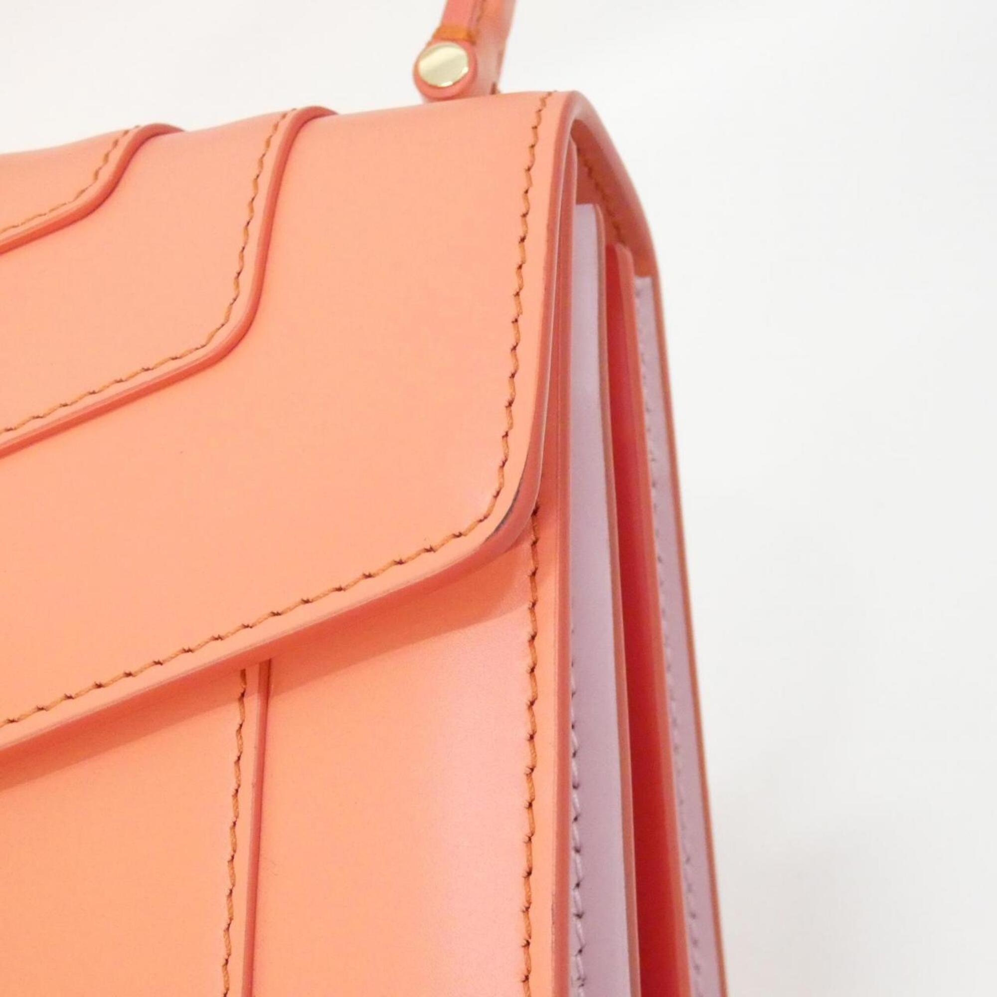 Bvlgari Pink Leather Handbag (Pre-Owned)