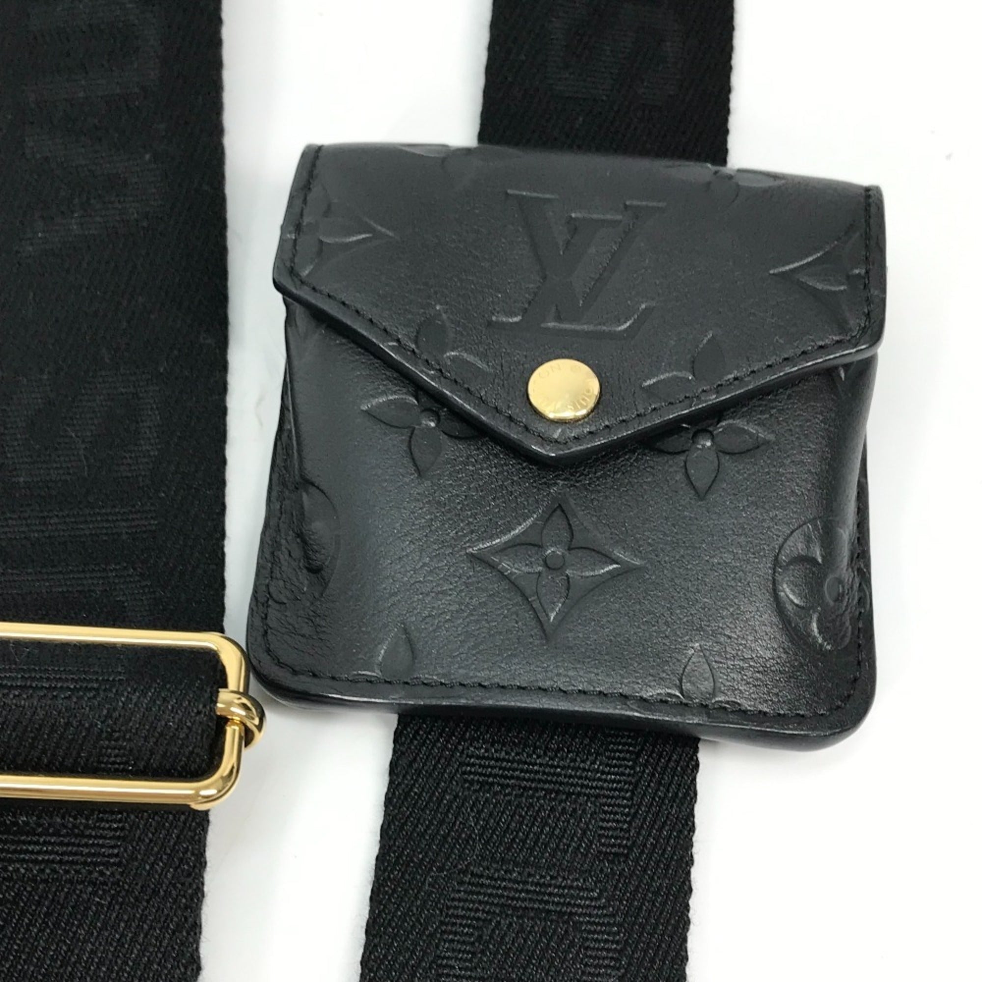 Louis Vuitton Black Monogram Monogram Pochette Shoulder Bag (Pre-Owned)