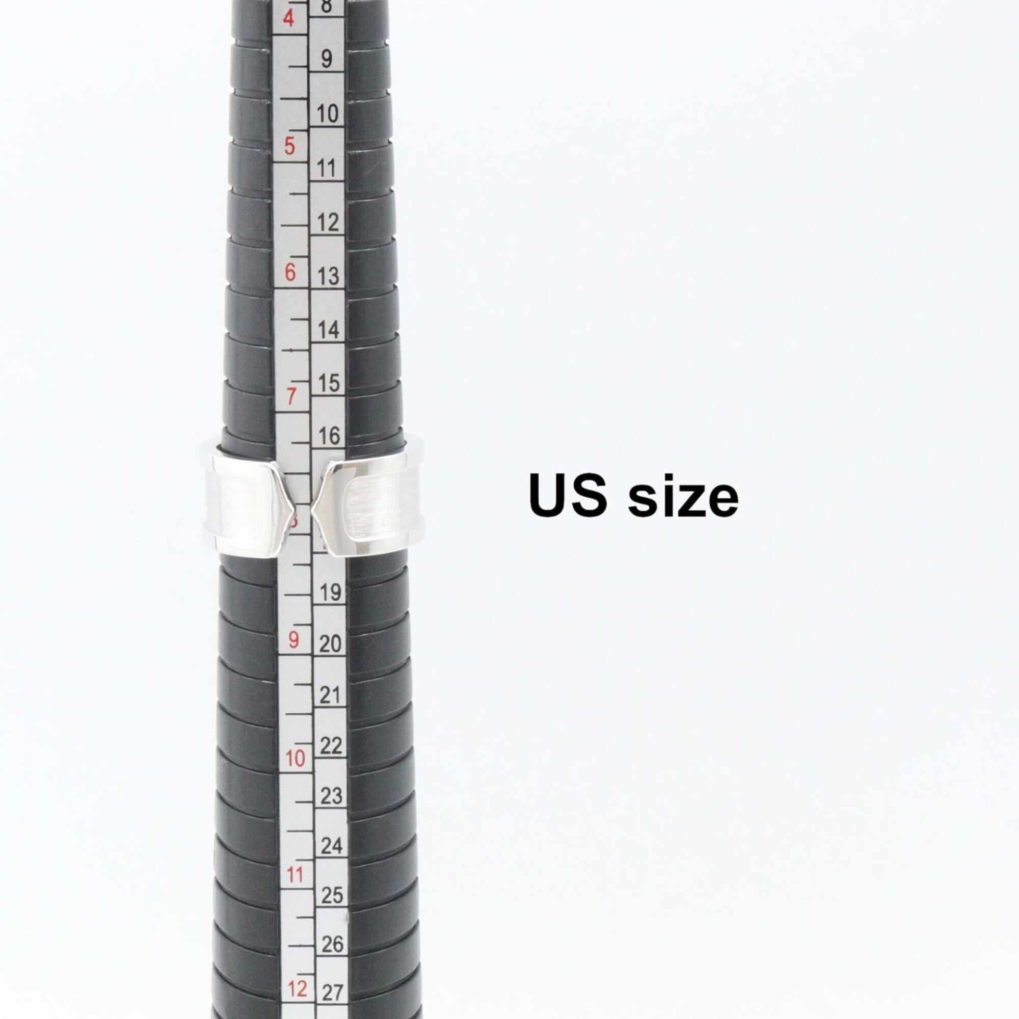 Cartier Silver White Gold (18K) Band Ring (Pre-Owned)
