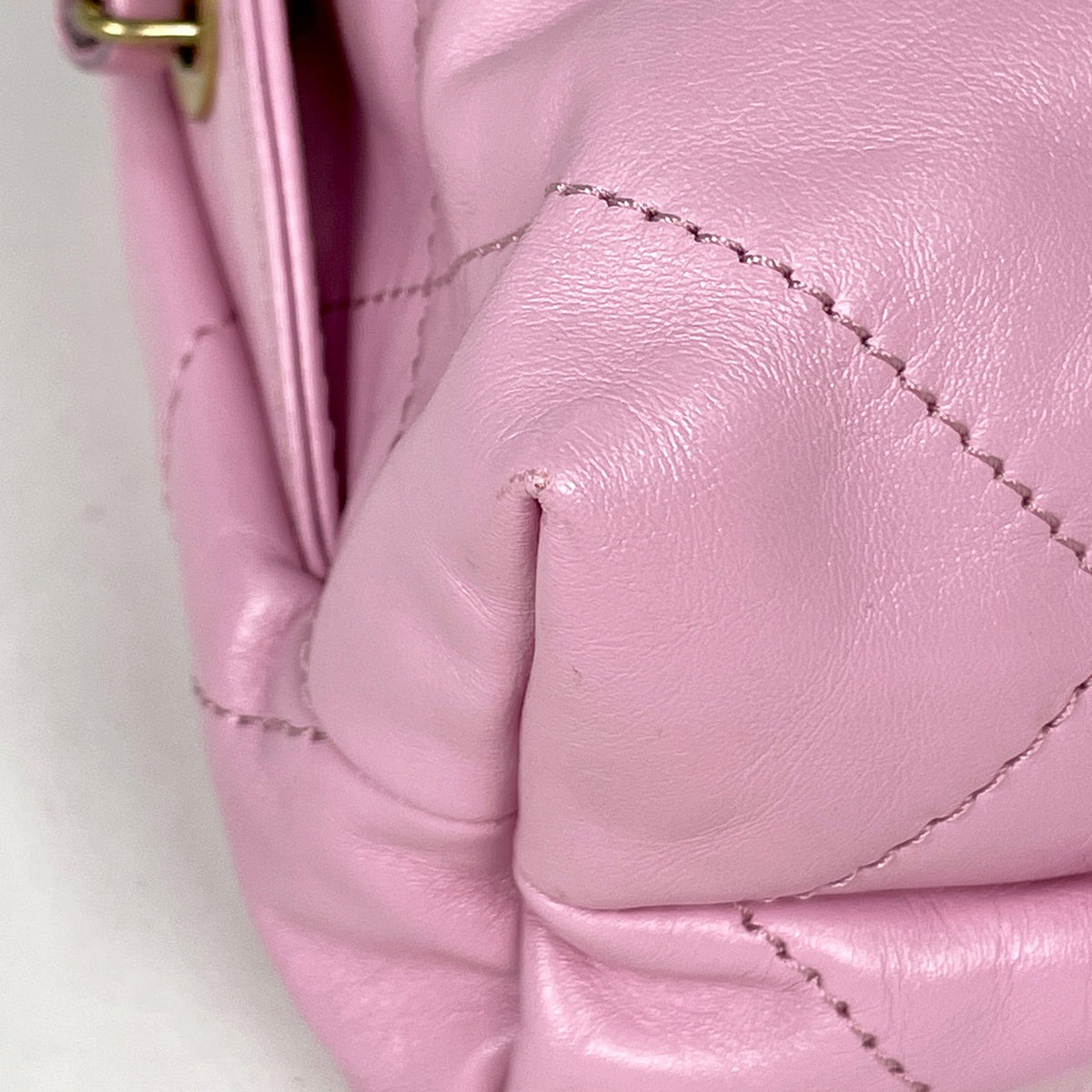 Chanel Pink Leather Backpack (Pre-Owned)